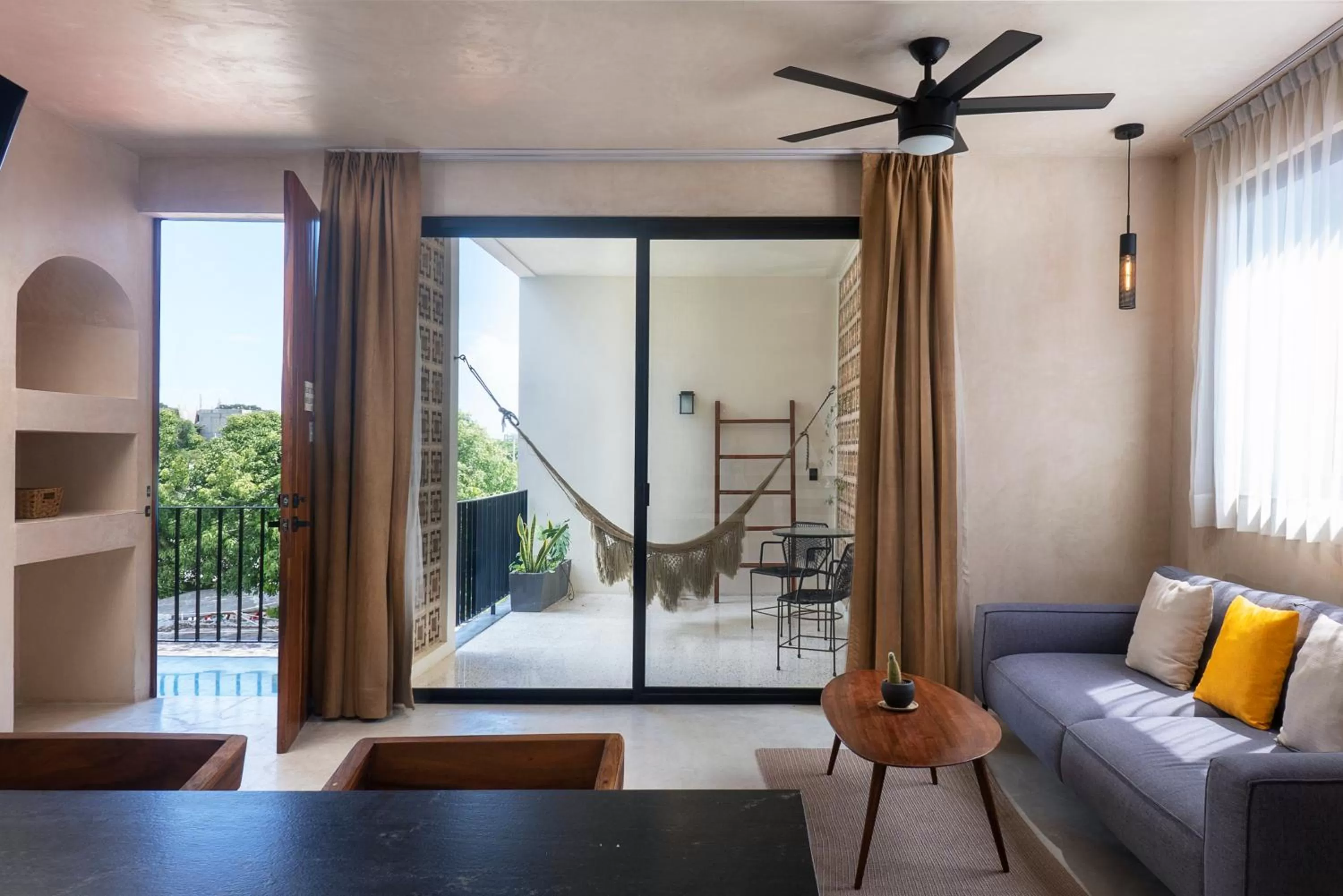 Seating Area in UJO Condo Boutique