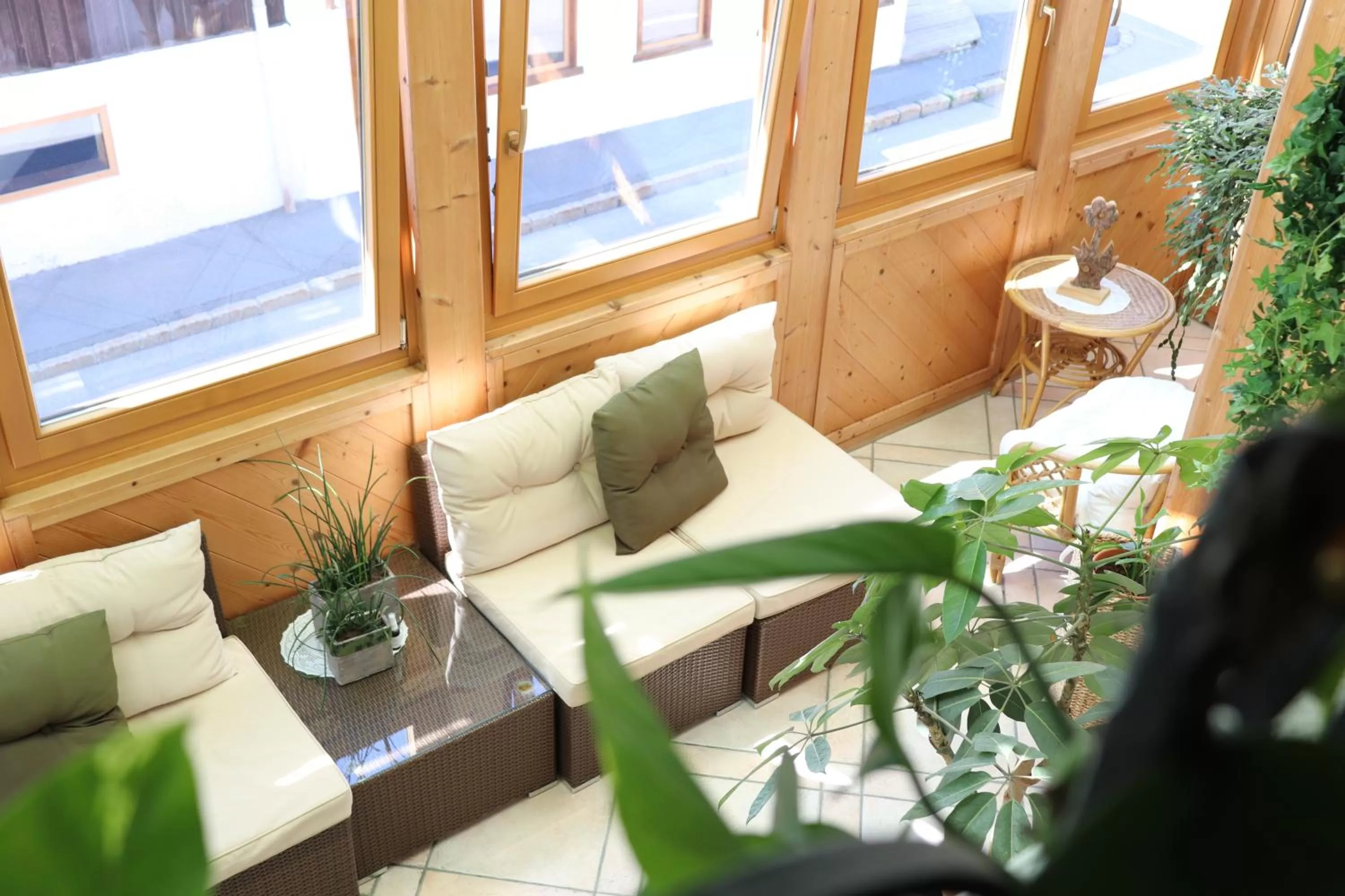 Garden in Hotel Theresia Garni