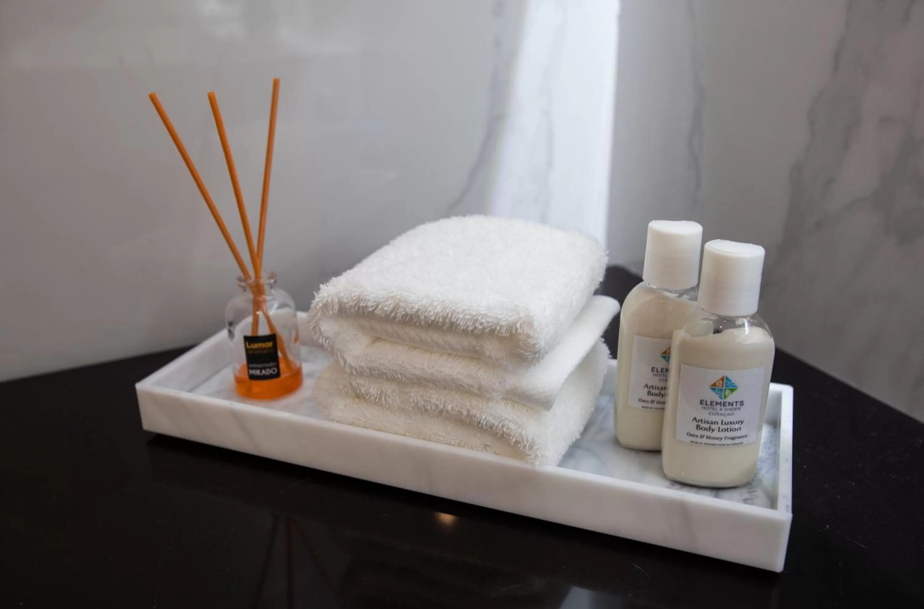 Bathroom in Elements Hotel & Shops Curaçao