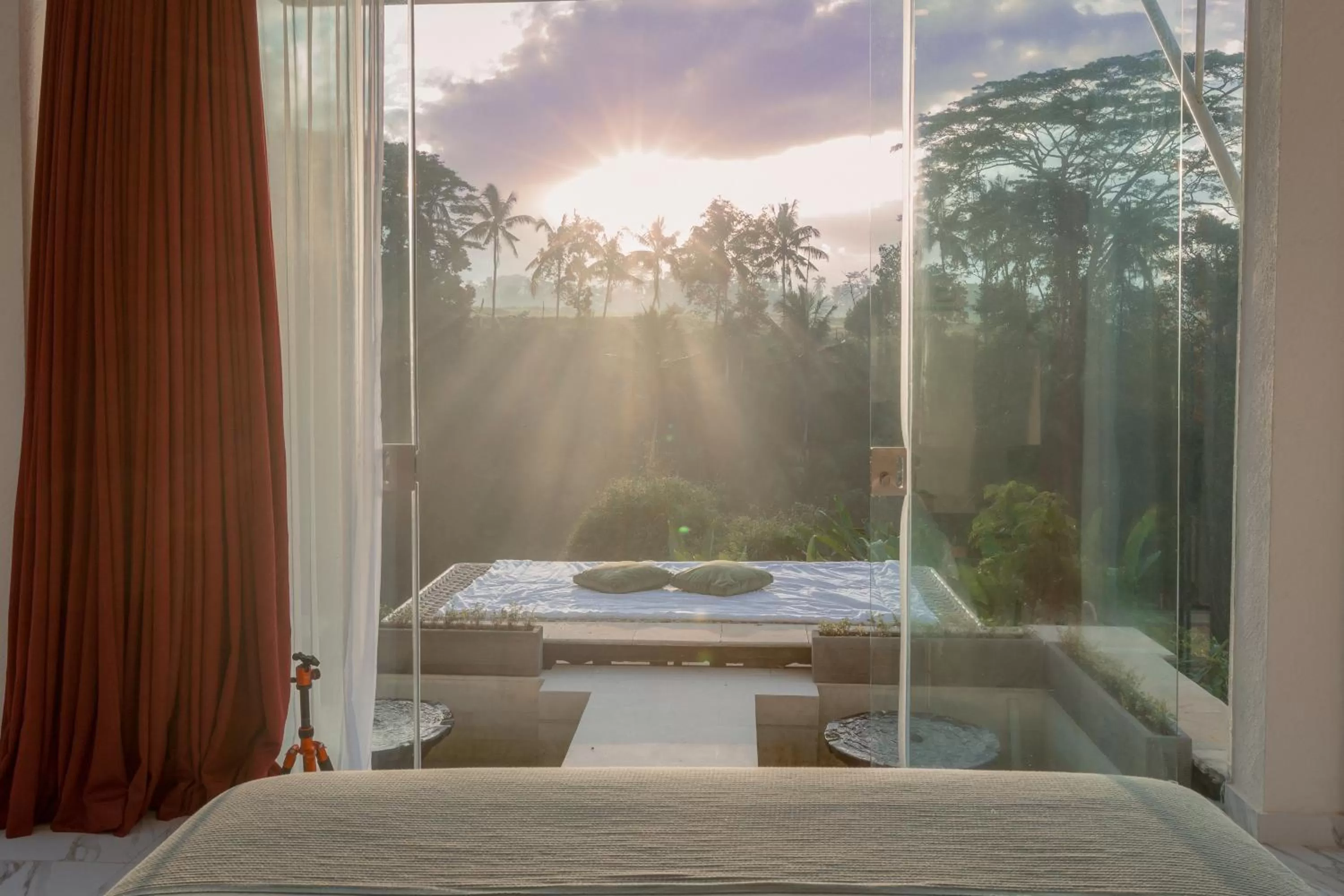 Bed in Villa Cella Bella Ubud