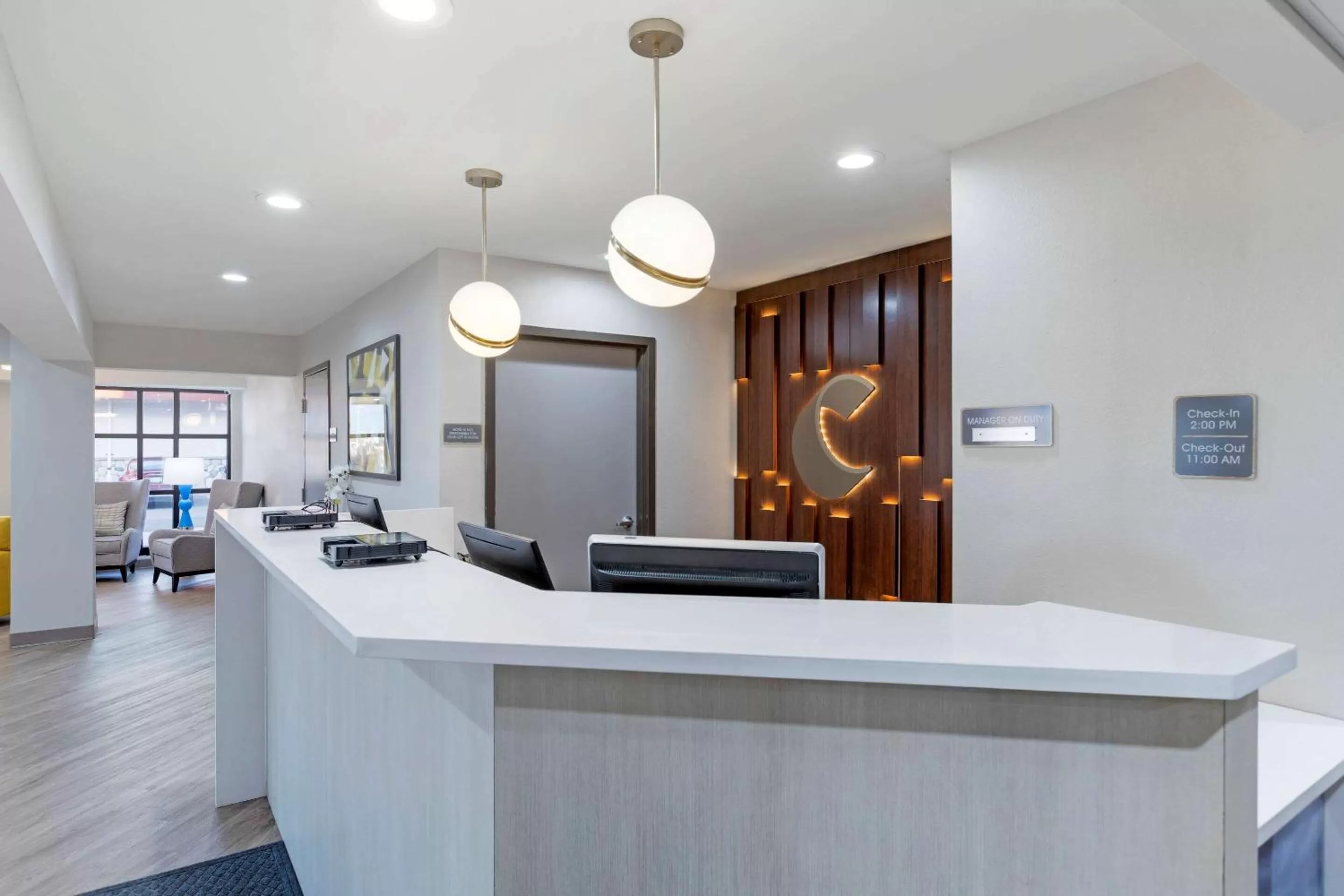 Lobby or reception in Comfort Inn Detroit - Troy