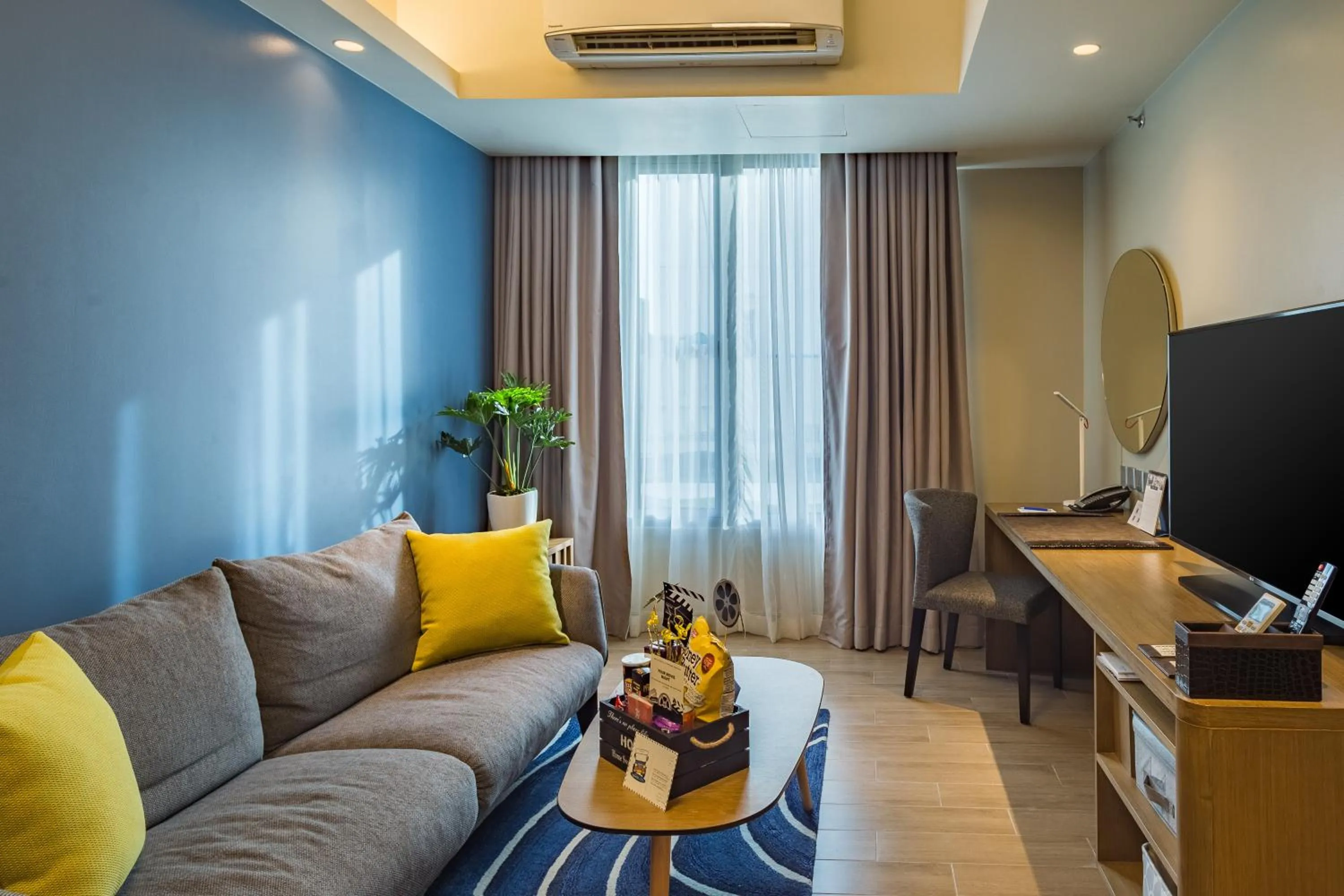 Living room in Citadines Bay City Manila