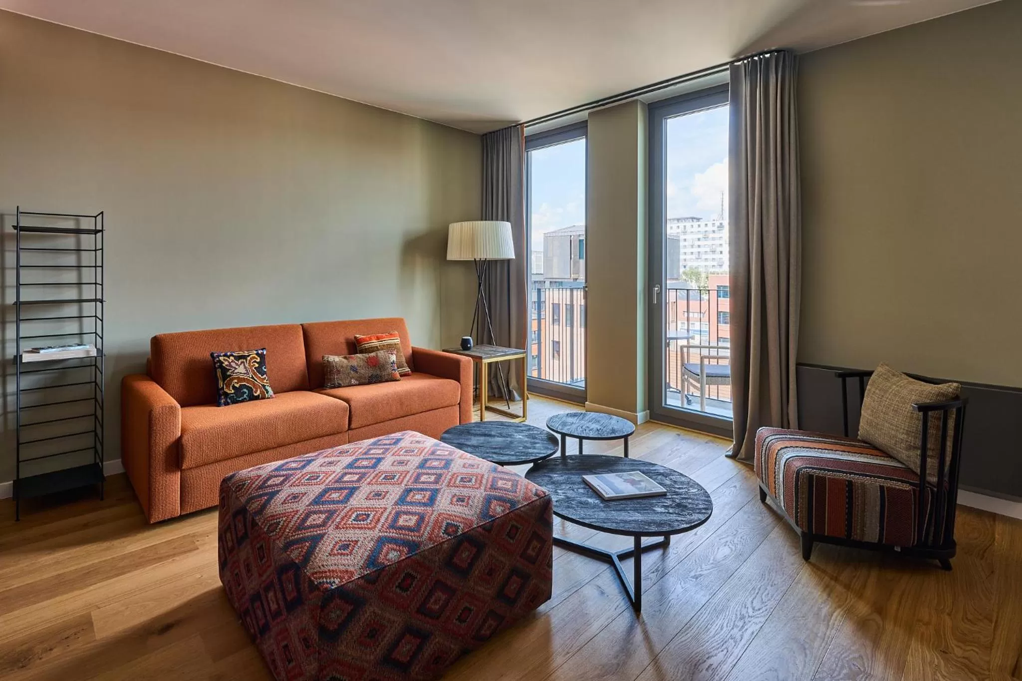 Balcony/Terrace, Bed in FREIgeist Homes - Serviced Apartments