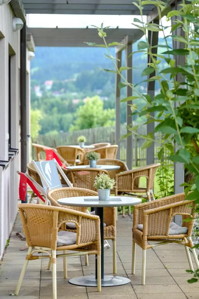 Balcony/Terrace in JUFA Hotel Maria Lankowitz