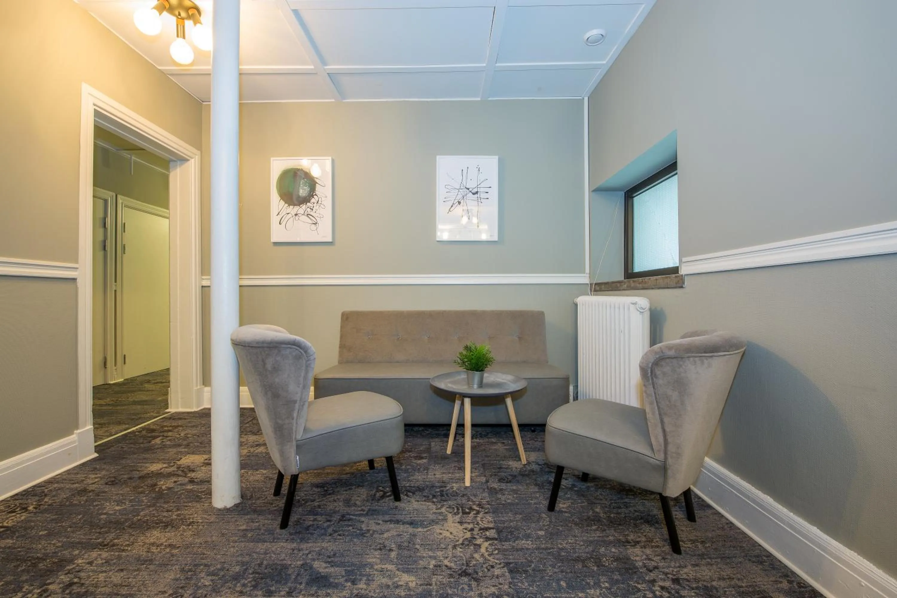 Lobby or reception in City Hotell Avenyn