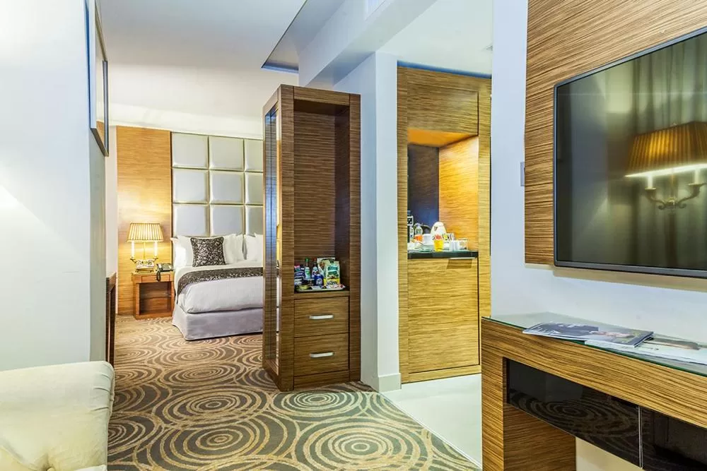 Bedroom, Bathroom in Harir Palace Hotel