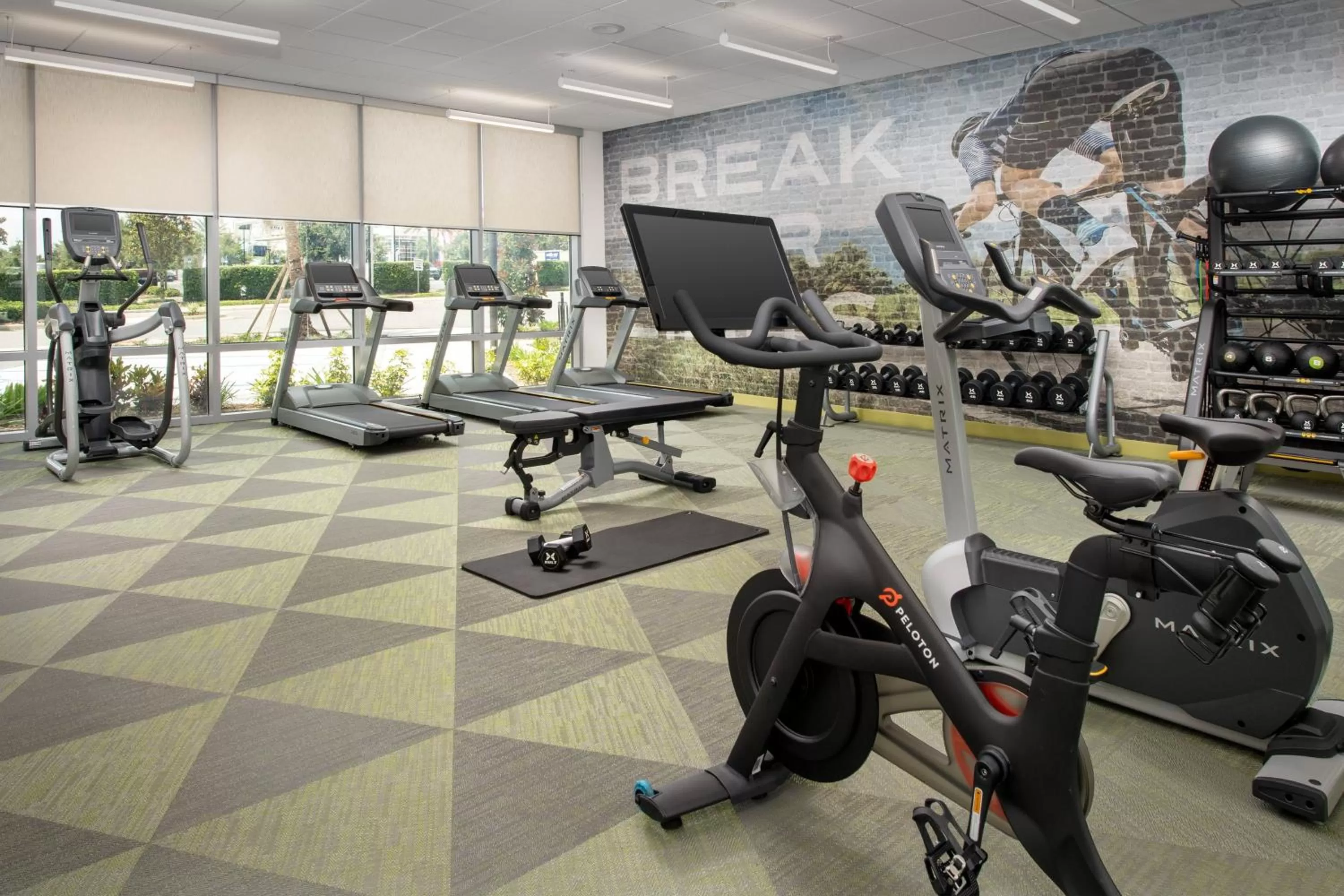 Fitness centre/facilities in Element Orlando Universal Blvd.