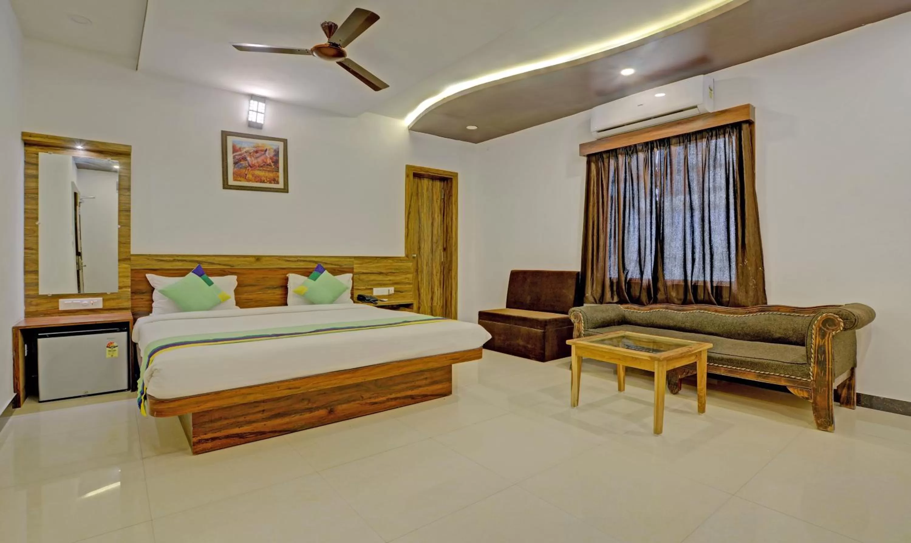 Bed in Treebo Trend Spirit Residency