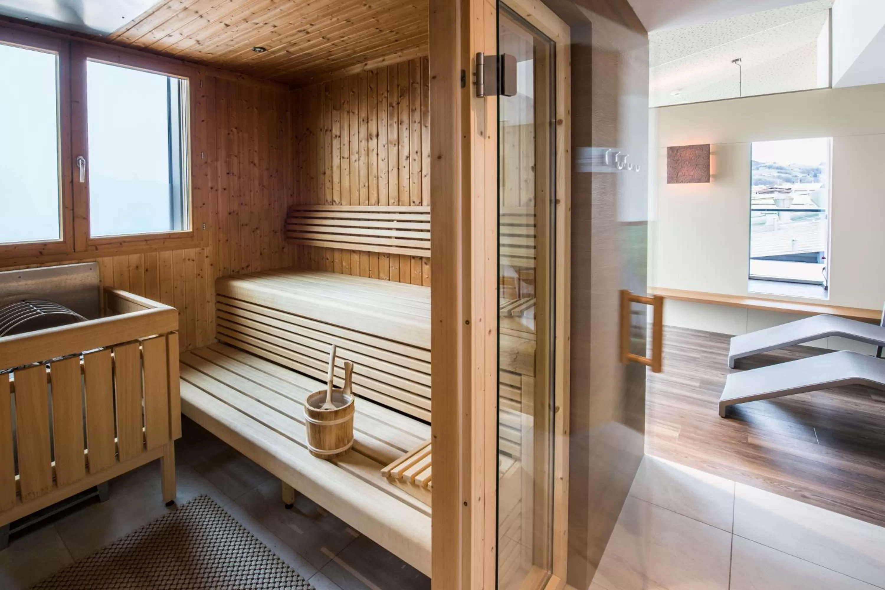 Sauna, Bed in IMLAUER HOTEL PITTER Salzburg