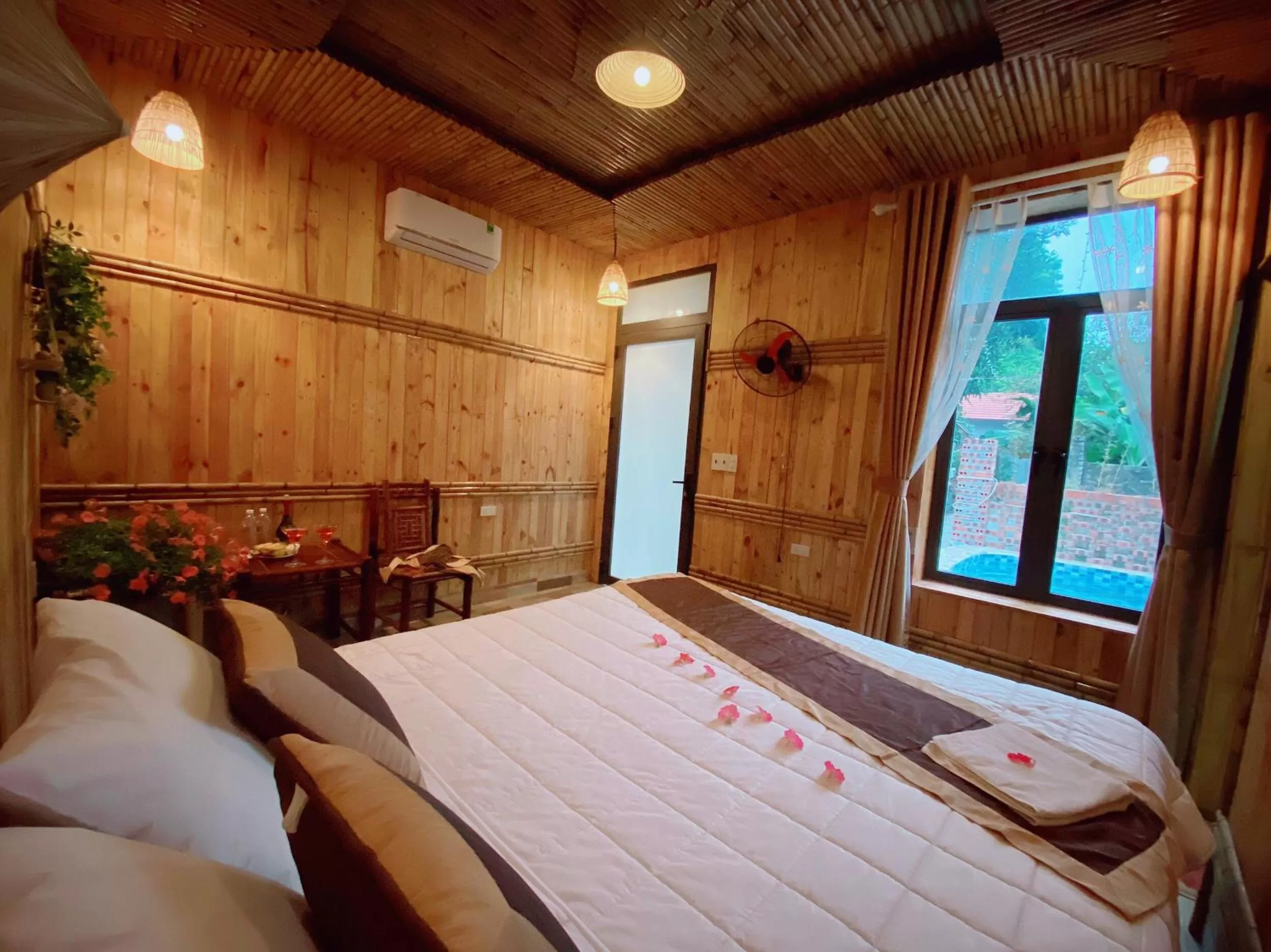 Bedroom, Bed in Trang An Moon Garden Homestay