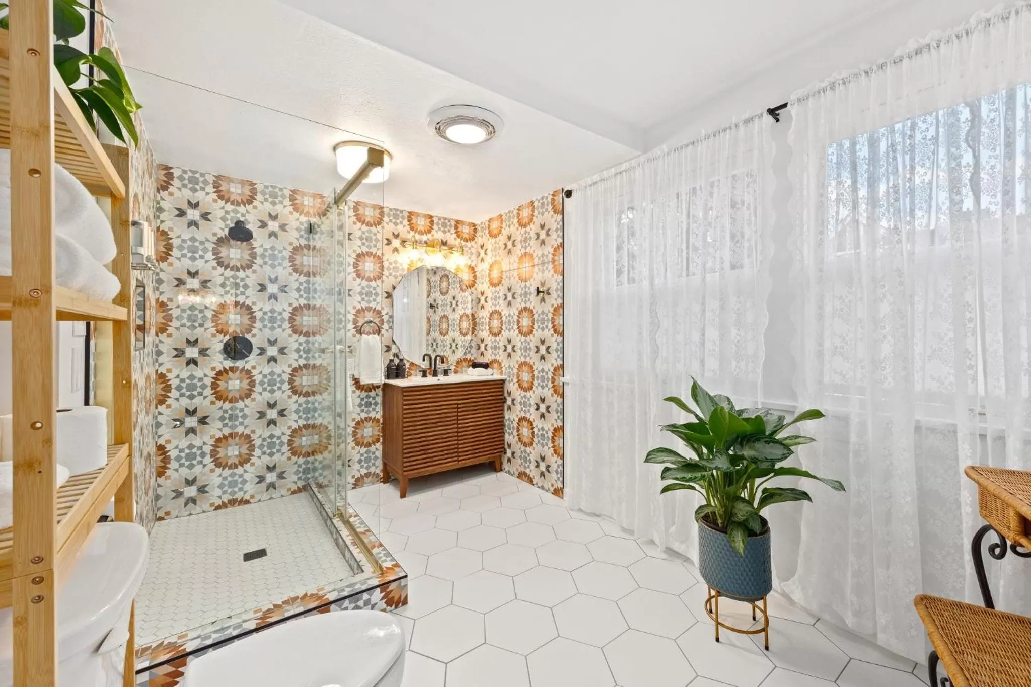 Bathroom in Flora House Denver