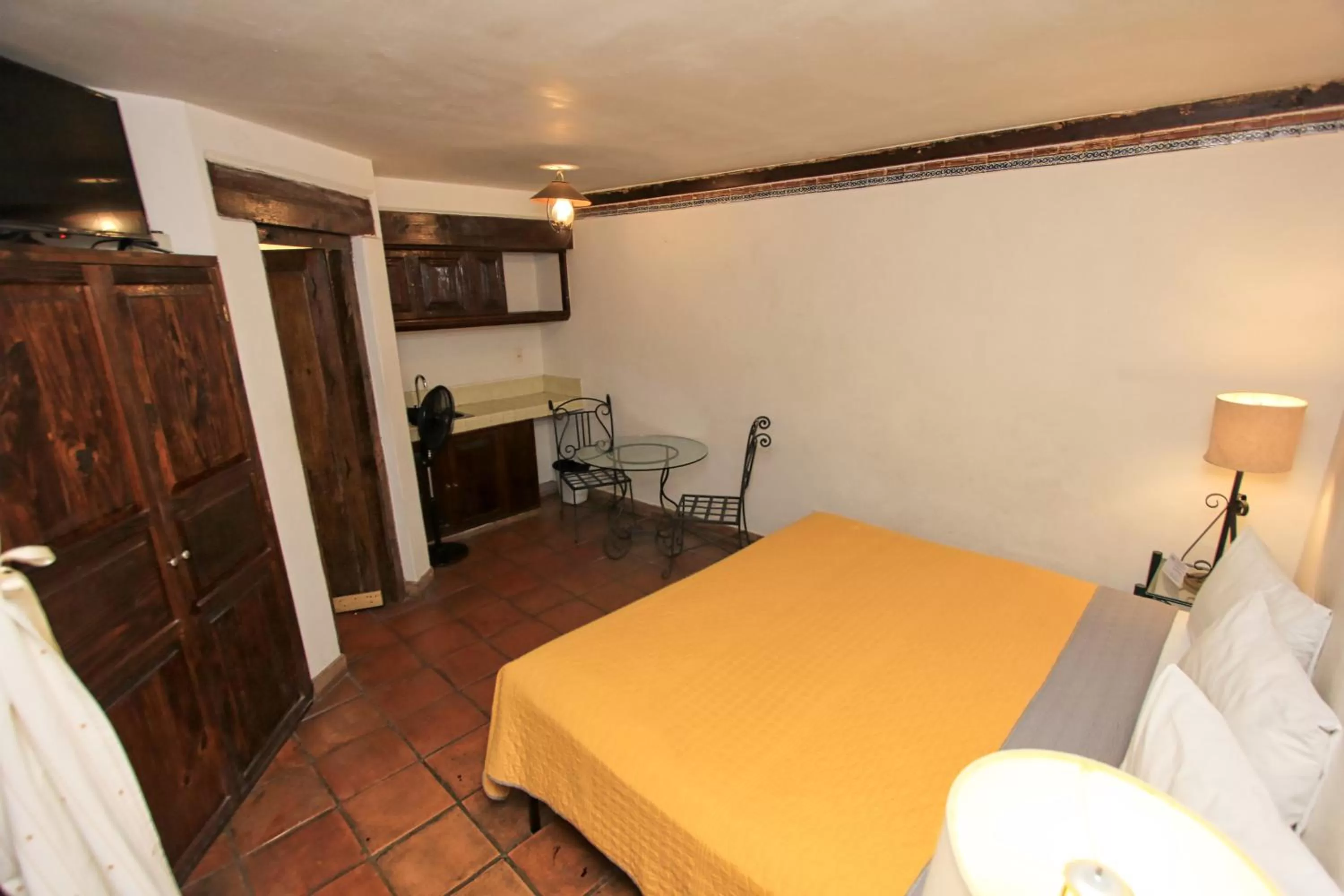 Bed in Hotel Real Guanajuato