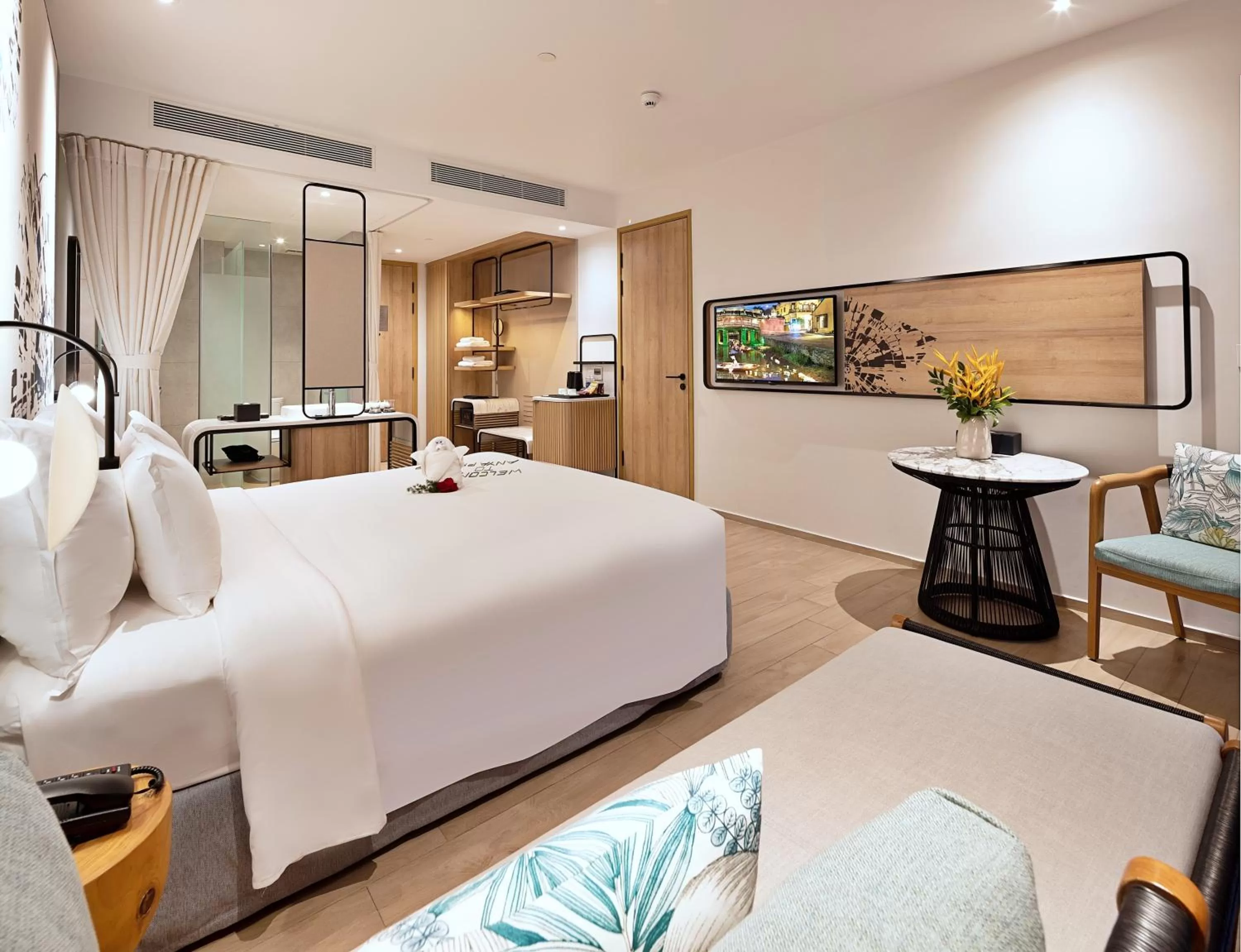 Bed in Anya Premier Beachfront Hotel Quy Nhon