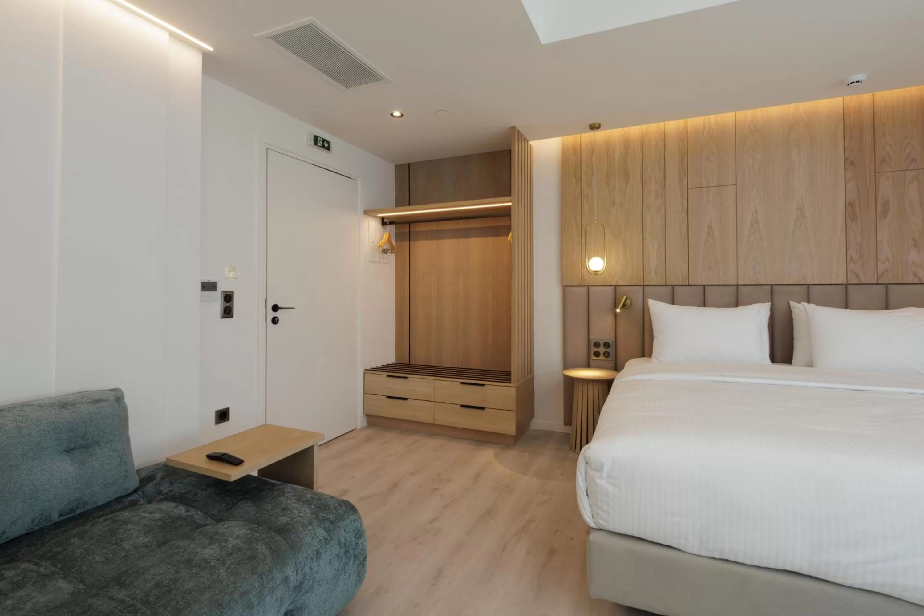 Bed in Hilton Garden Inn Athens Syggrou Avenue