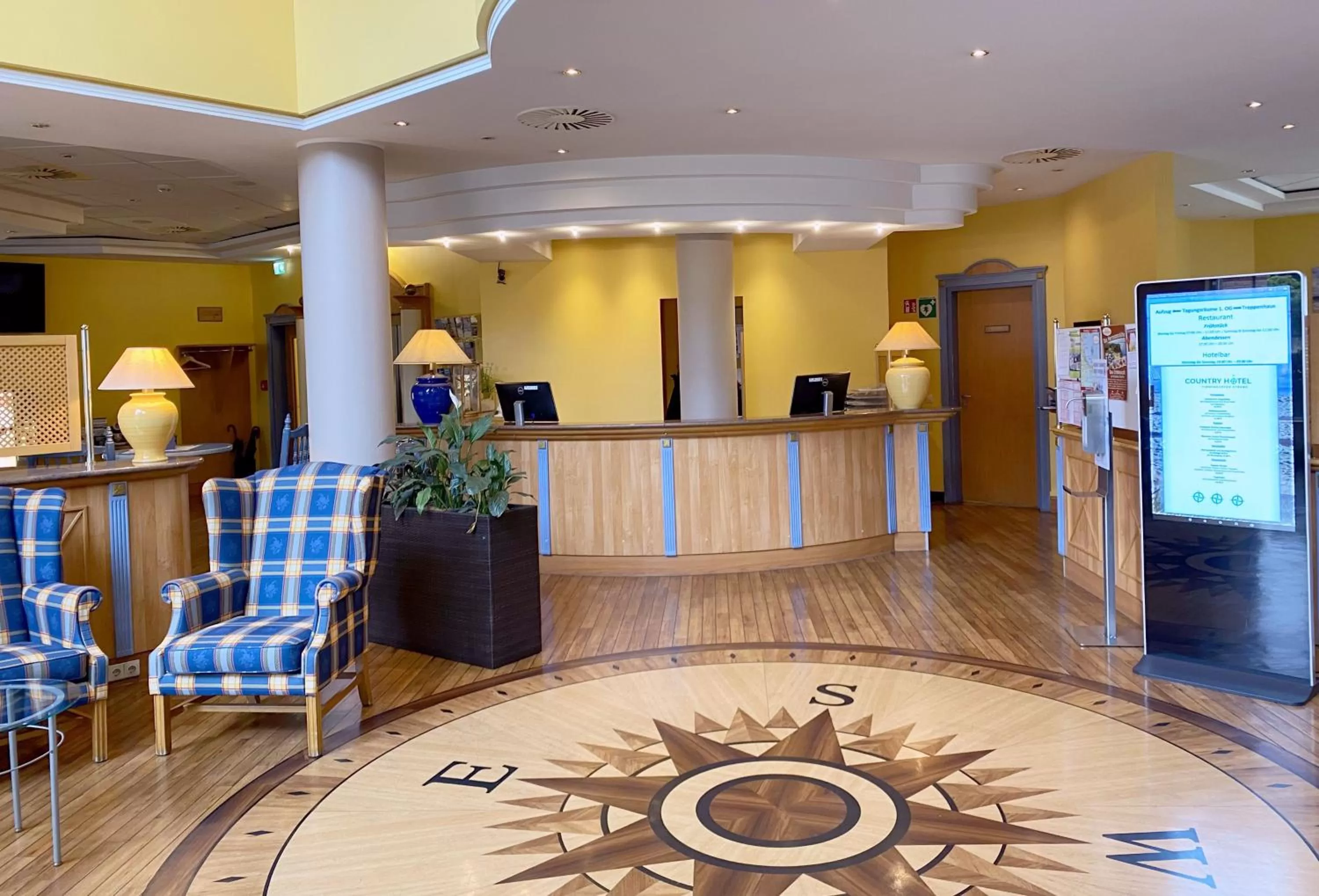 Lobby or reception in Country Hotel Timmendorfer Strand