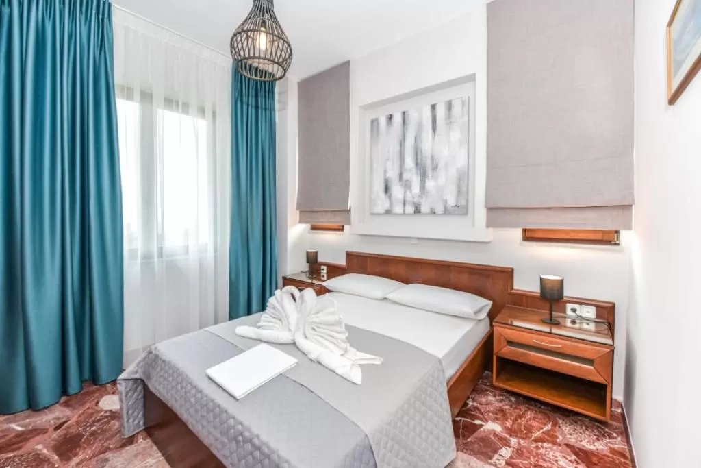 Bed in V & G Cozy Apartments