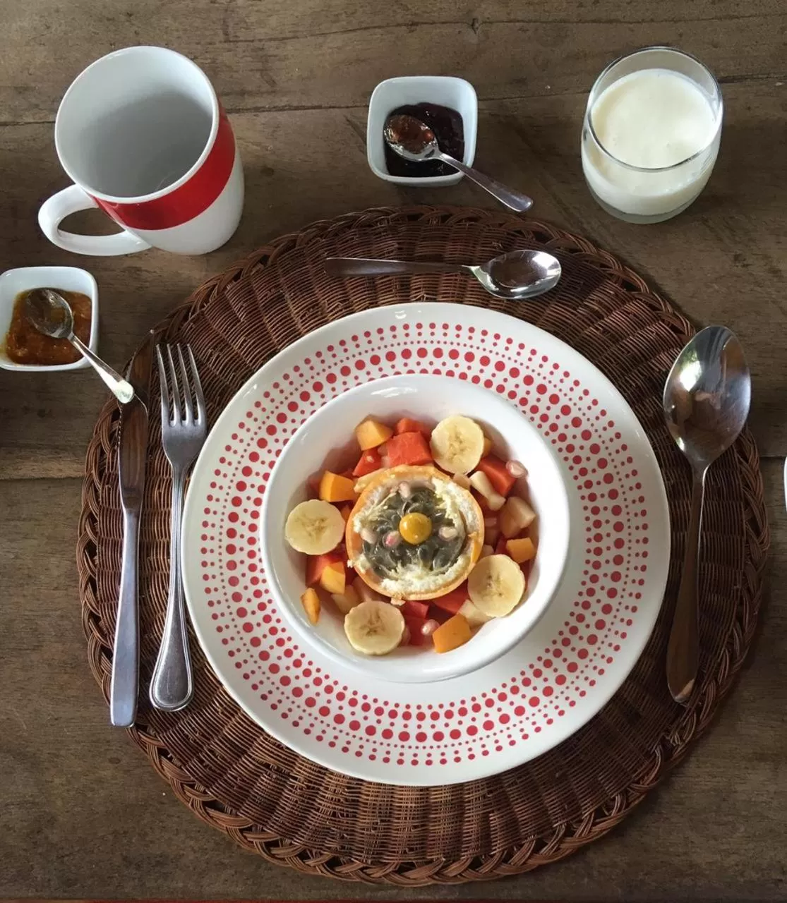 Breakfast in El Paraiso - B&B Finca San Vicente