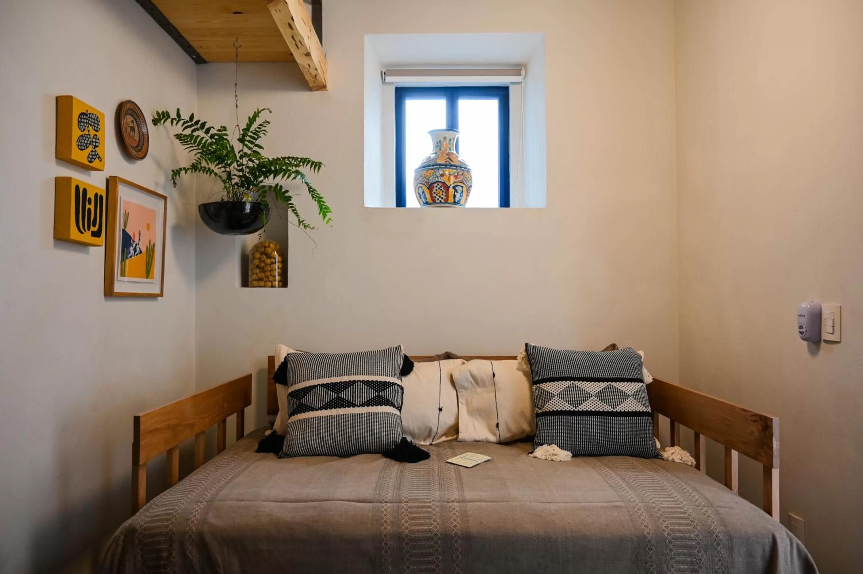 Bed in Casa Kali by Barrio México
