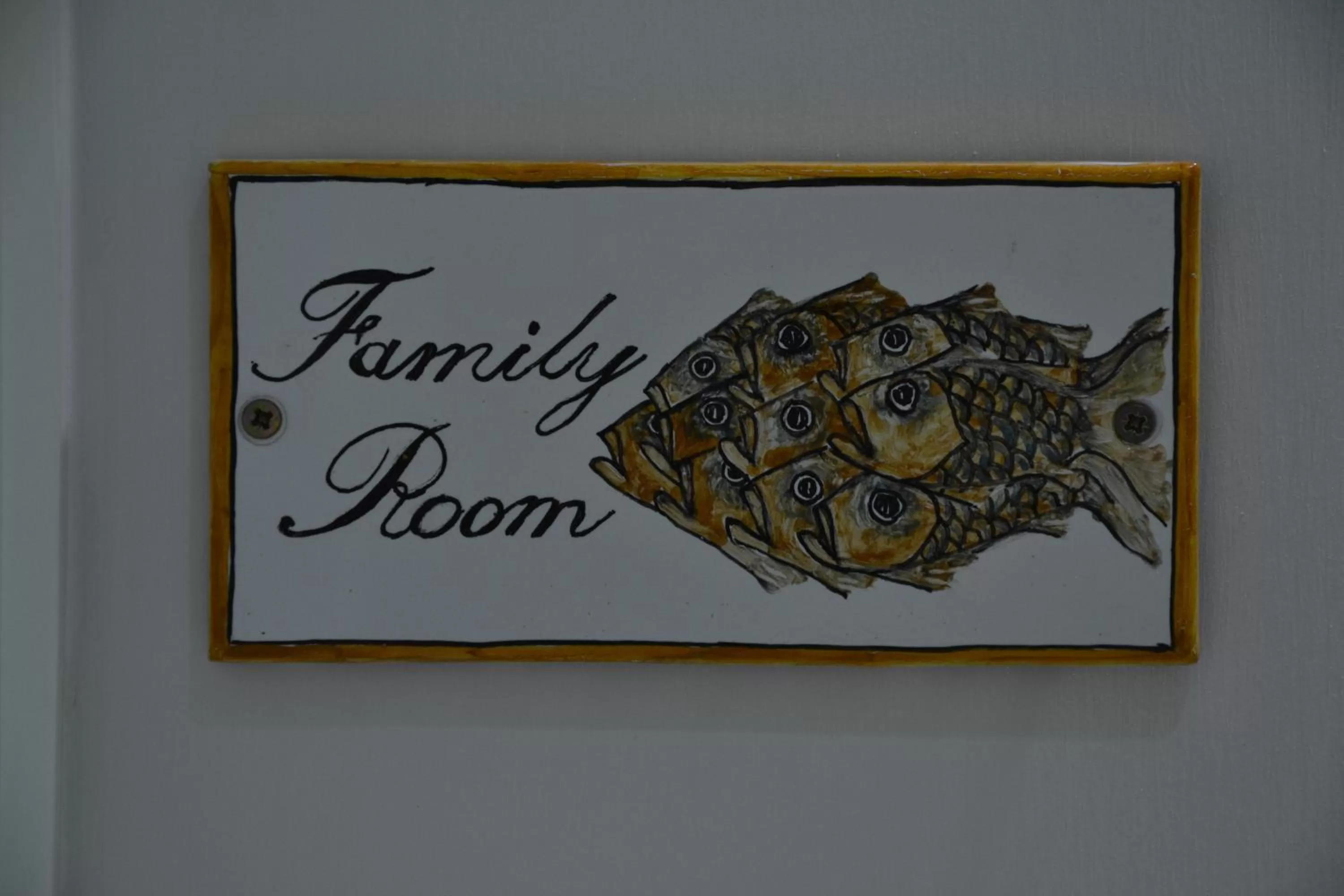 Decorative detail in Terra Murata Boutique b&b