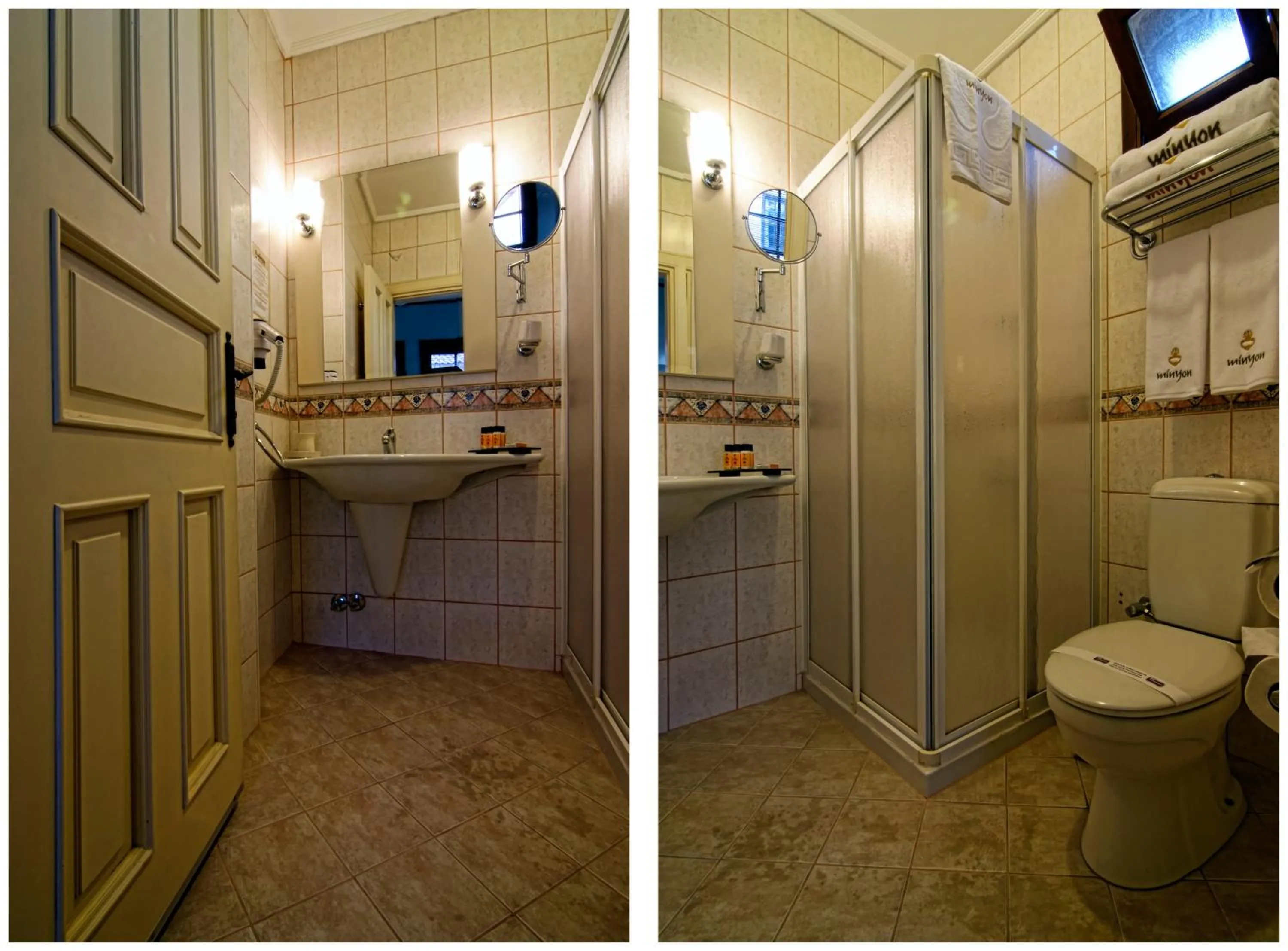 Bathroom in Minyon Hotel