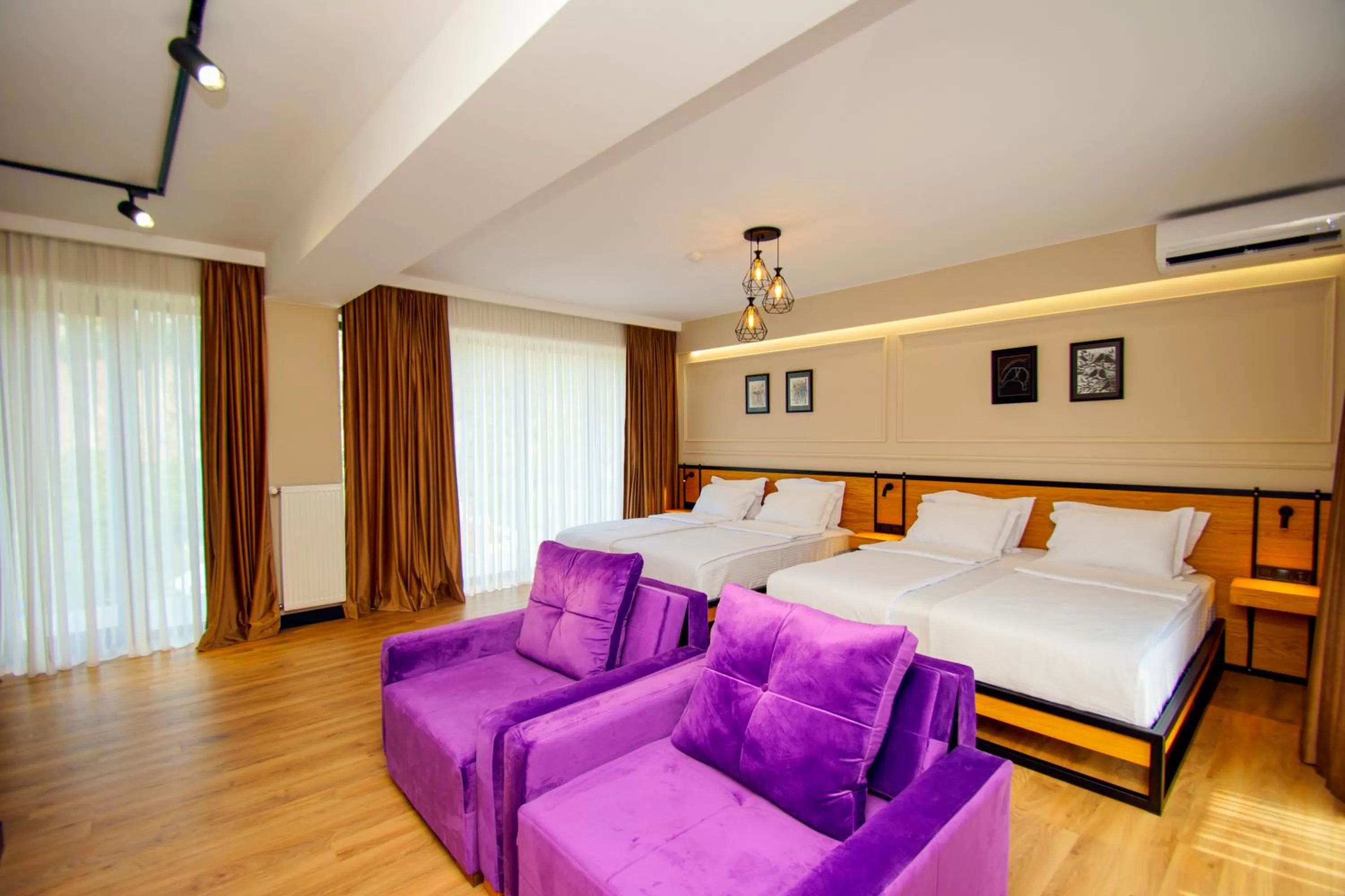 Photo of the whole room, Bed in Borjomi Bridge Hotel