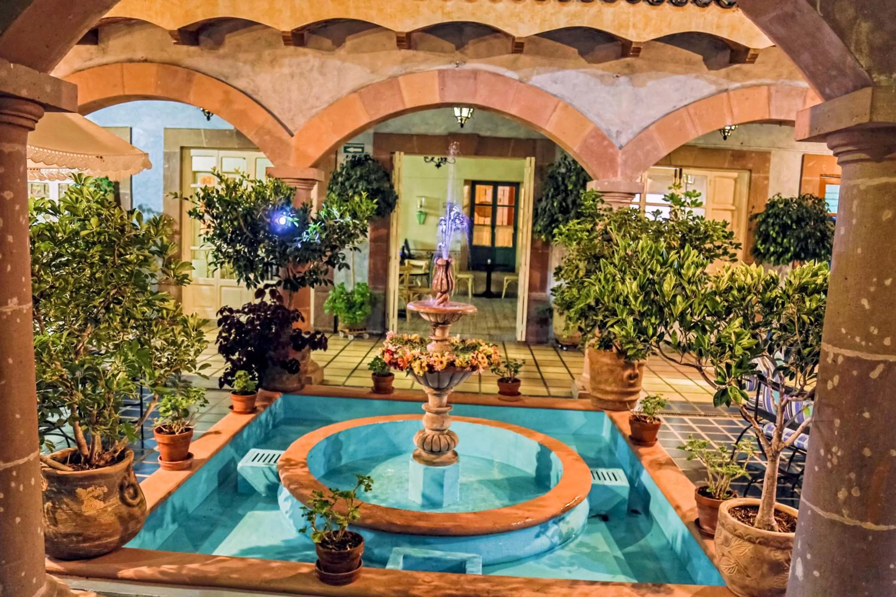 Area and facilities in Hotel La Plaza de Tequisquiapan