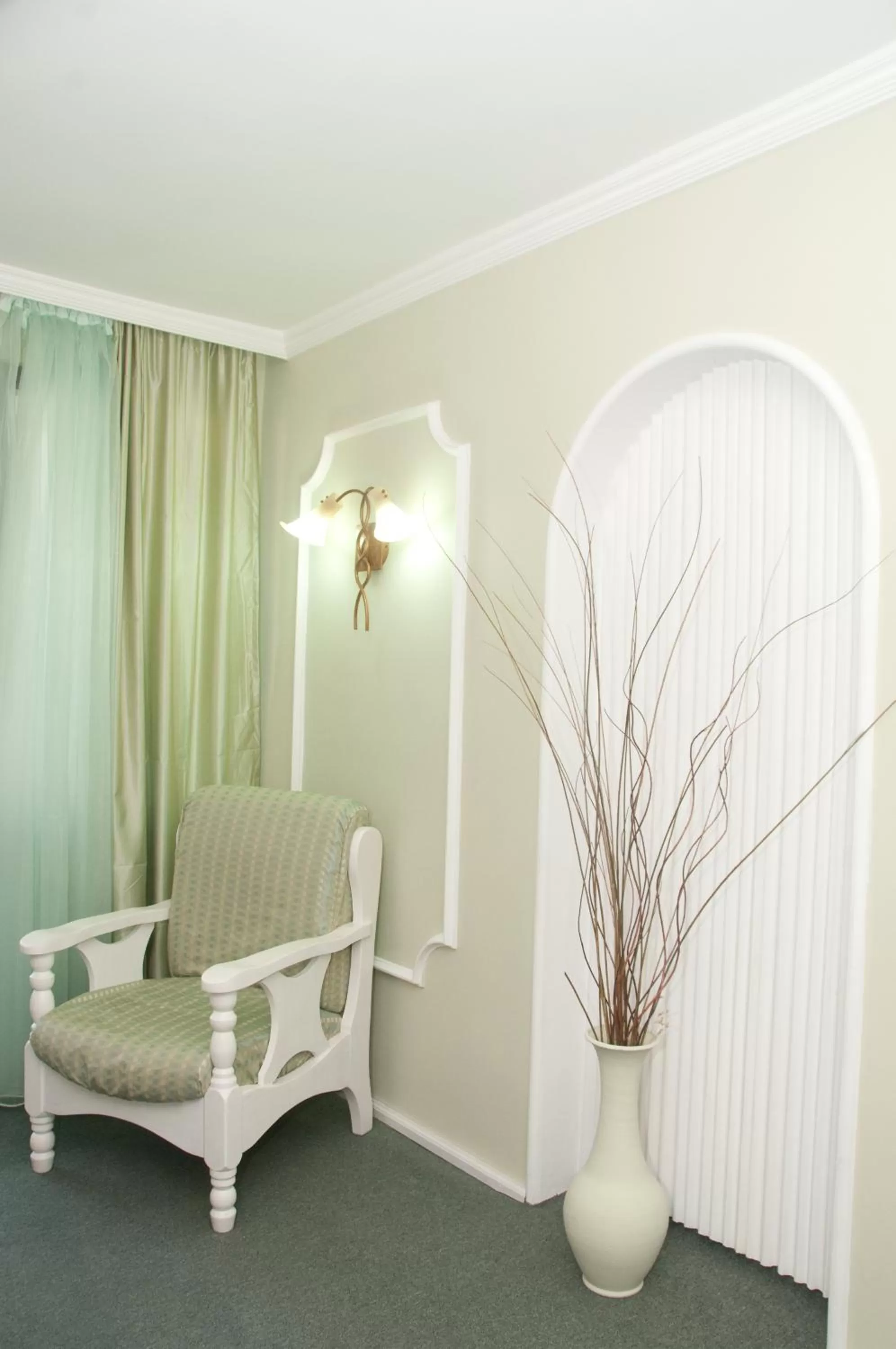 Seating area in Boryana Hotel