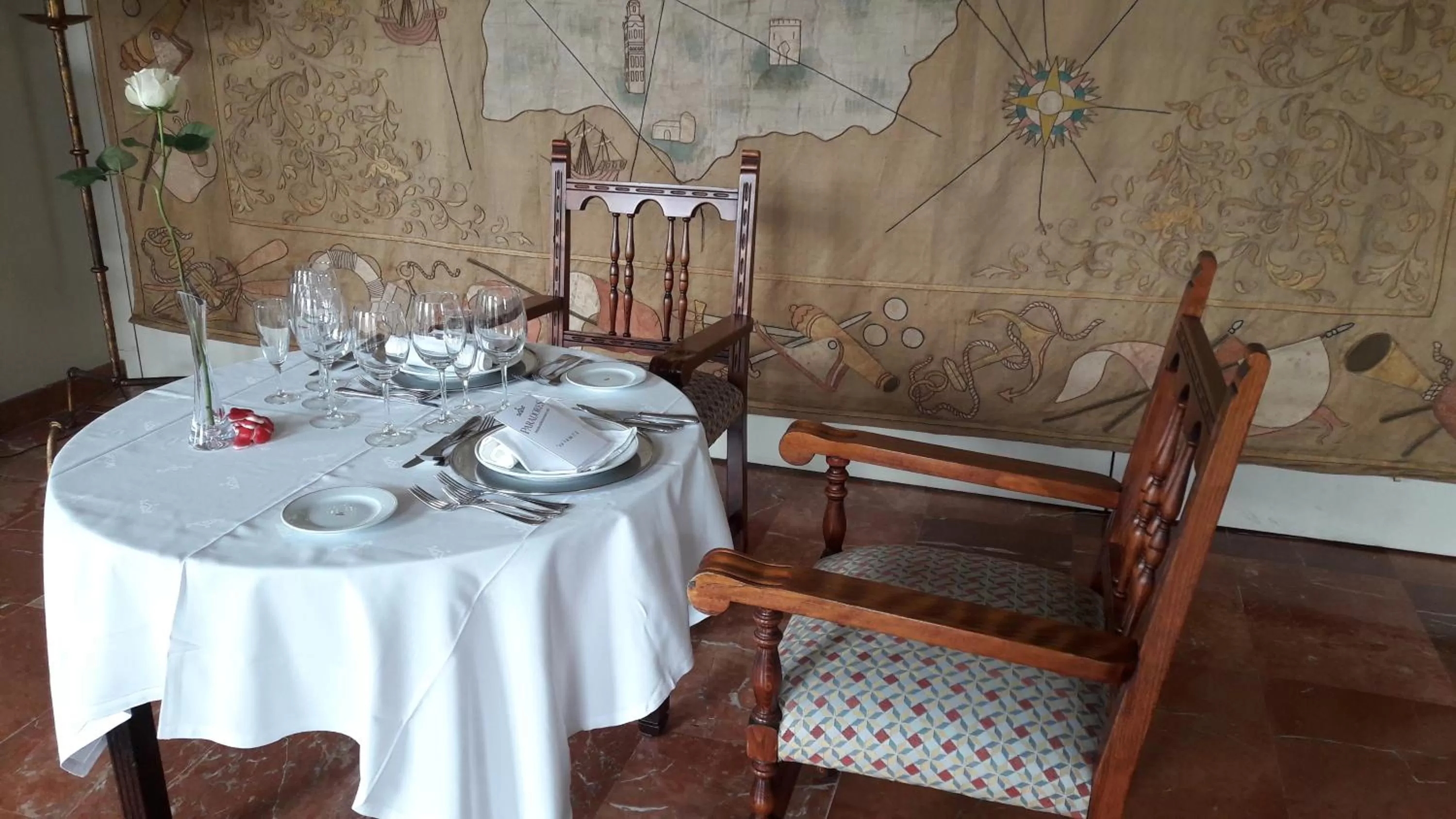 Dining area in Parador de Ferrol
