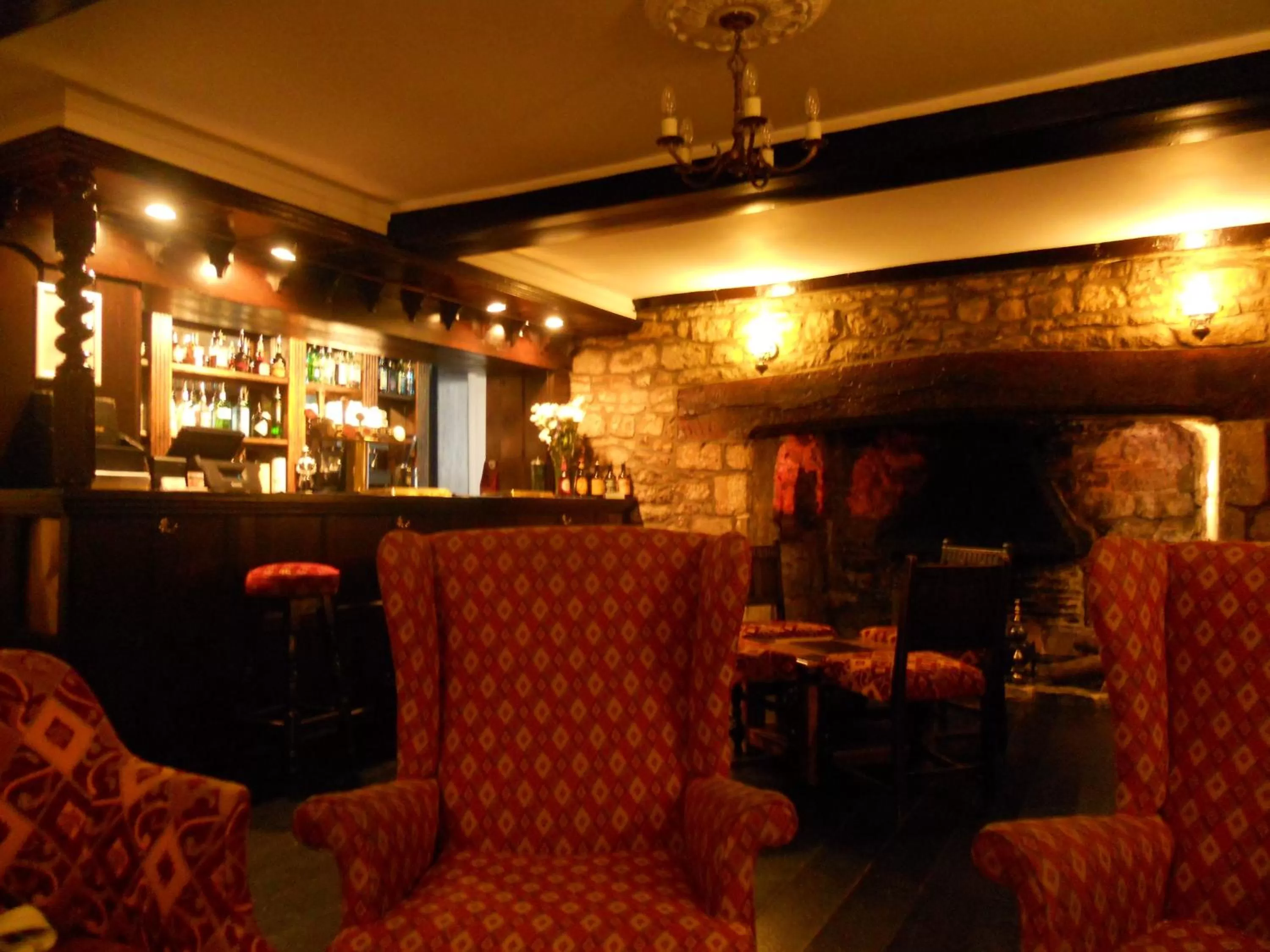 Lounge or bar in The Old Manor House Hotel