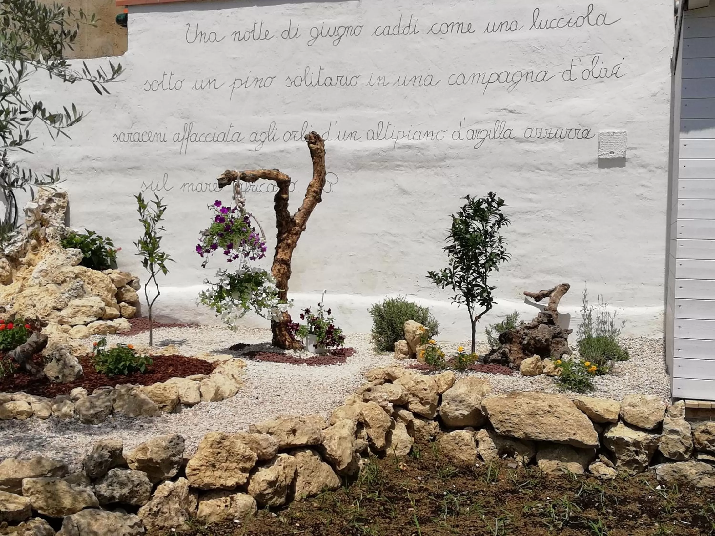 Decorative detail in B&B Villa Kairos