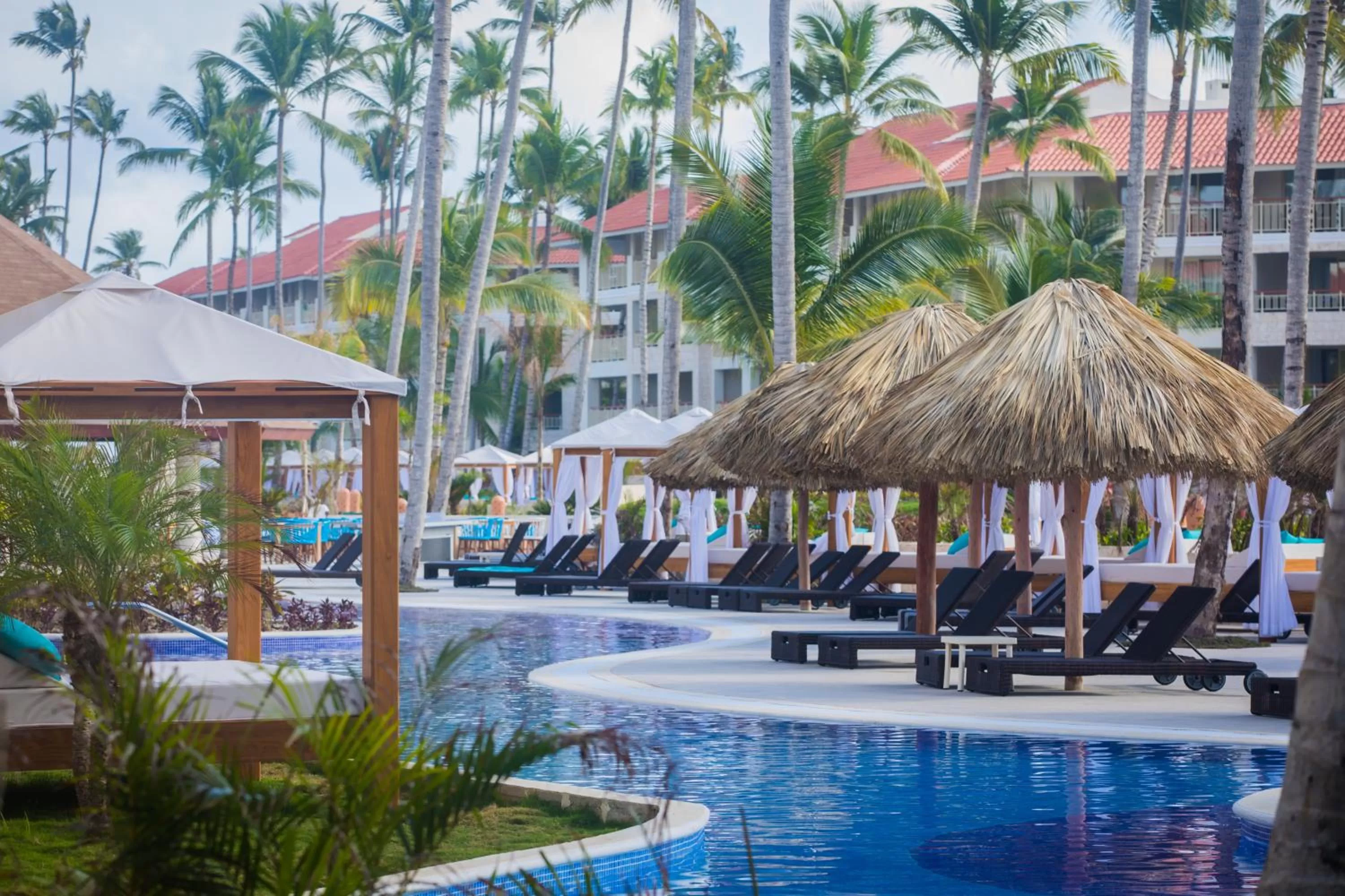 Pool view in Majestic Mirage Punta Cana, All Suites – All Inclusive