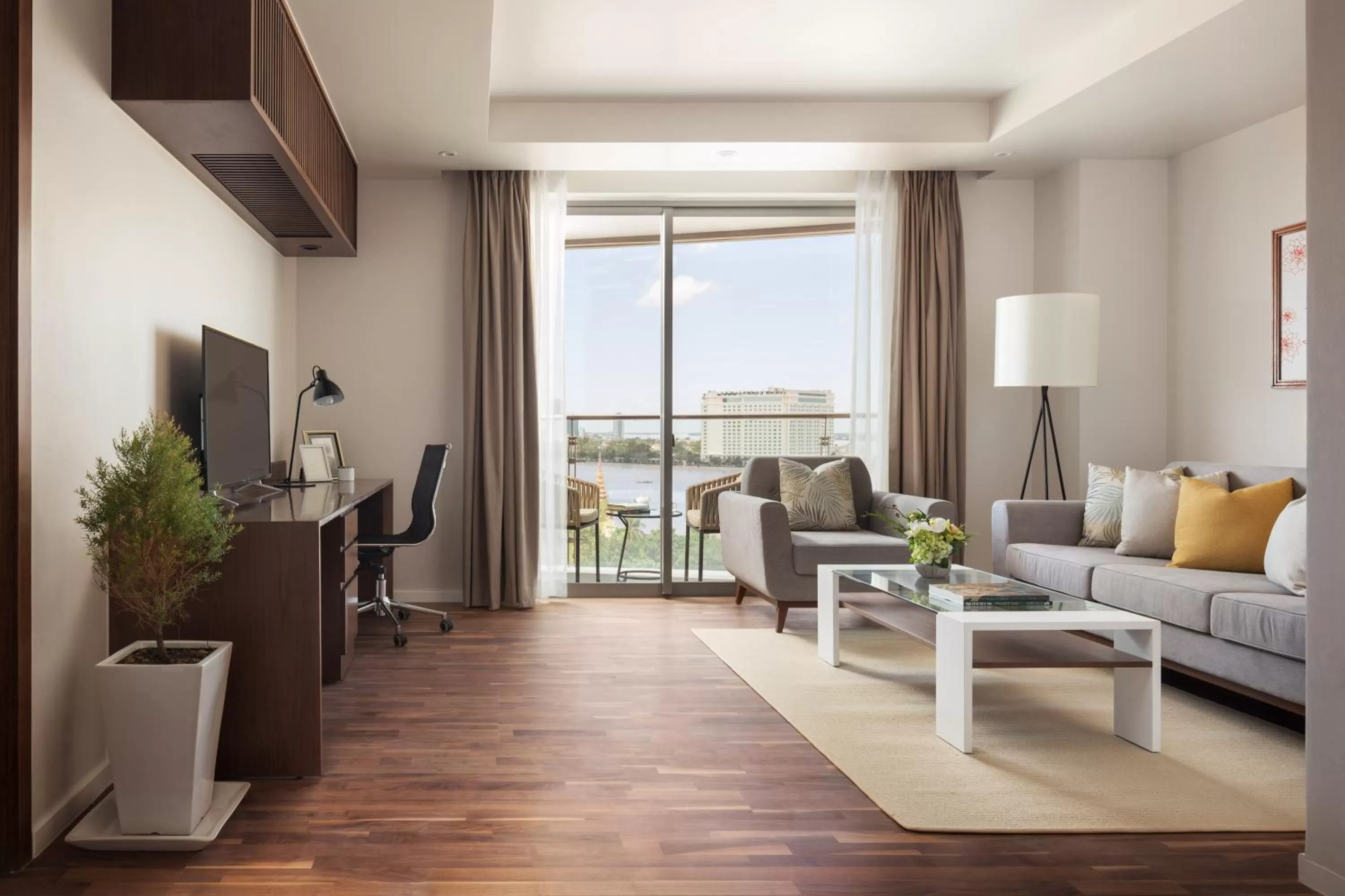 Living room in Hotel Emion Phnom Penh