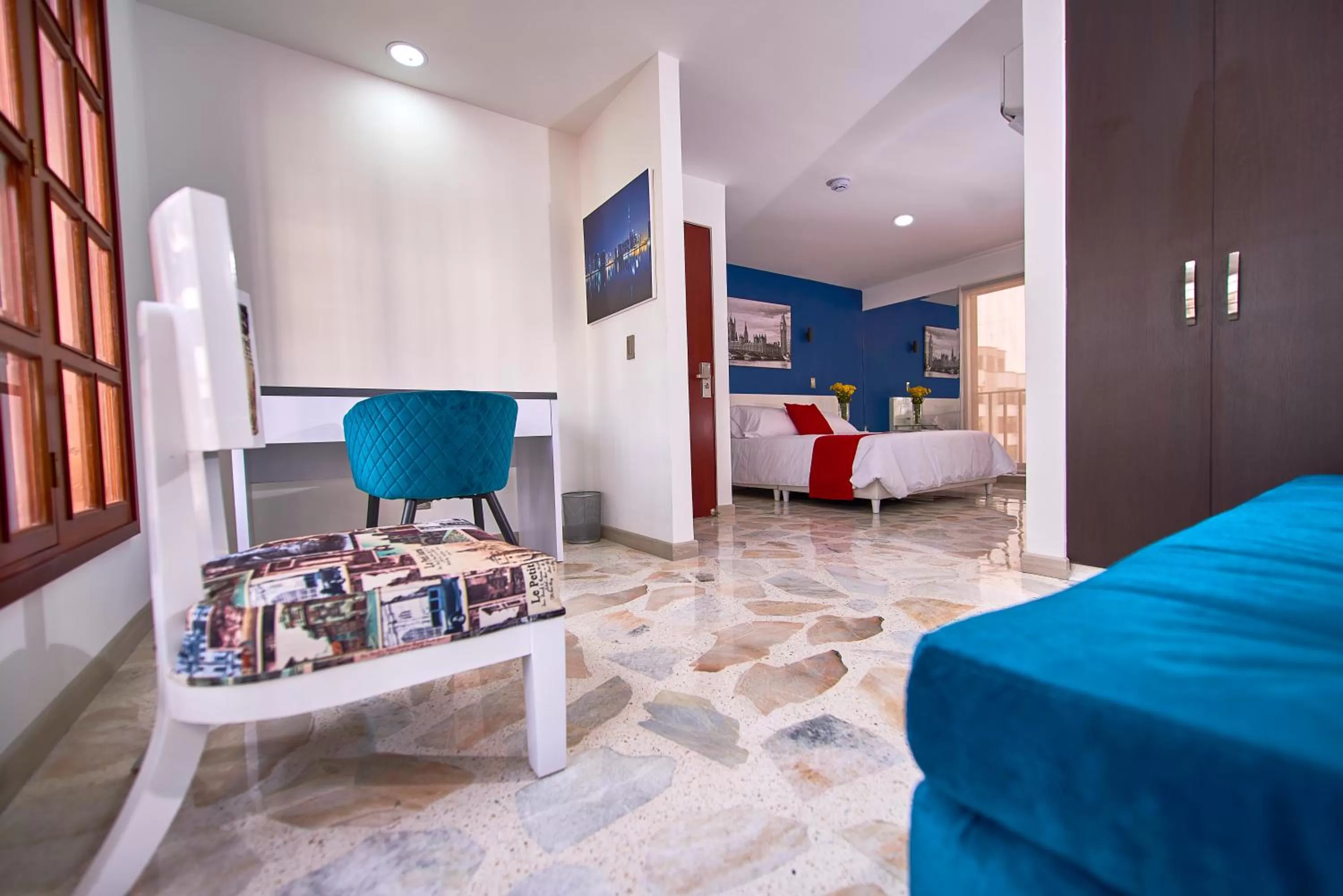 Bed in Casa Esmeralda Hotel Boutique