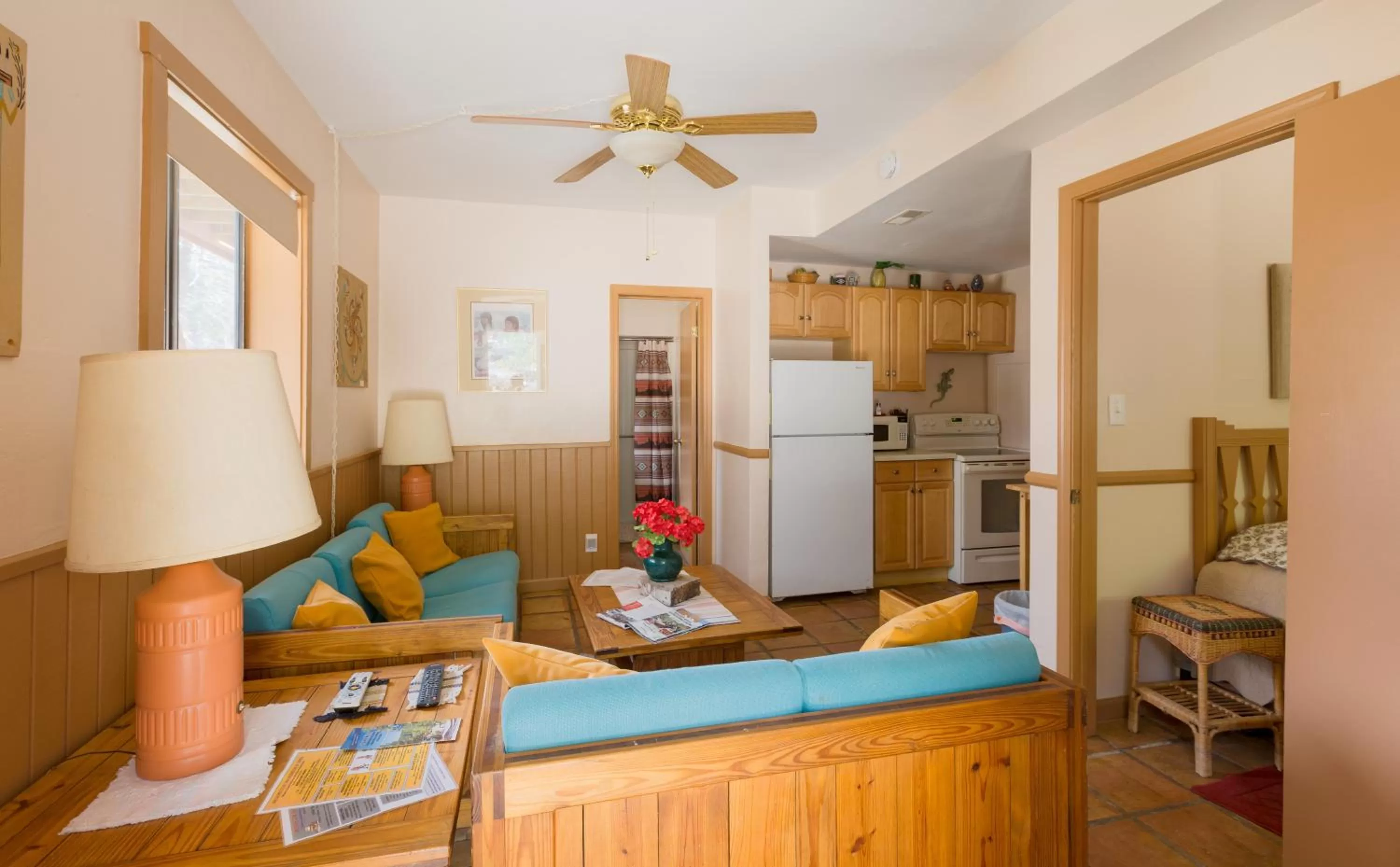 Seating Area in Crown King Cabins Bradshaw