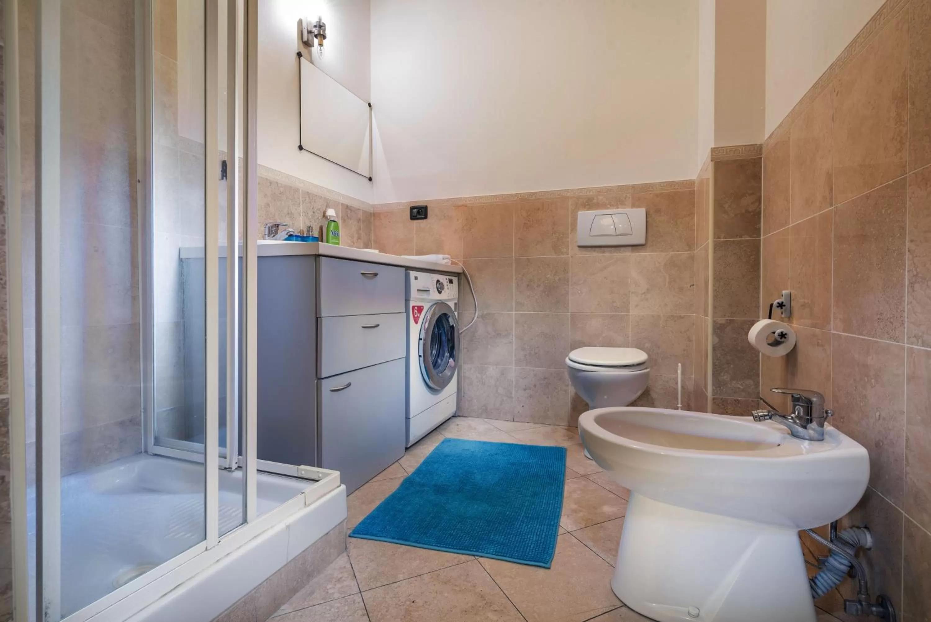 Bathroom in Legerova 33 Apartments