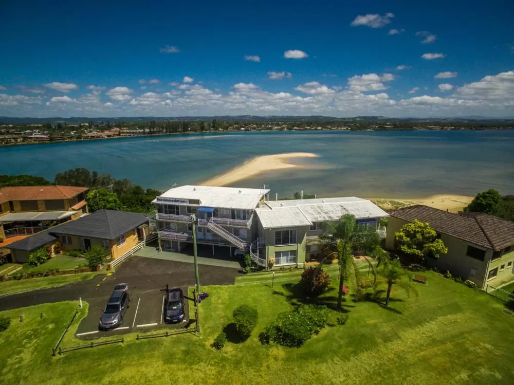 Bird's eye view in Leisure-Lee Holiday Apartments