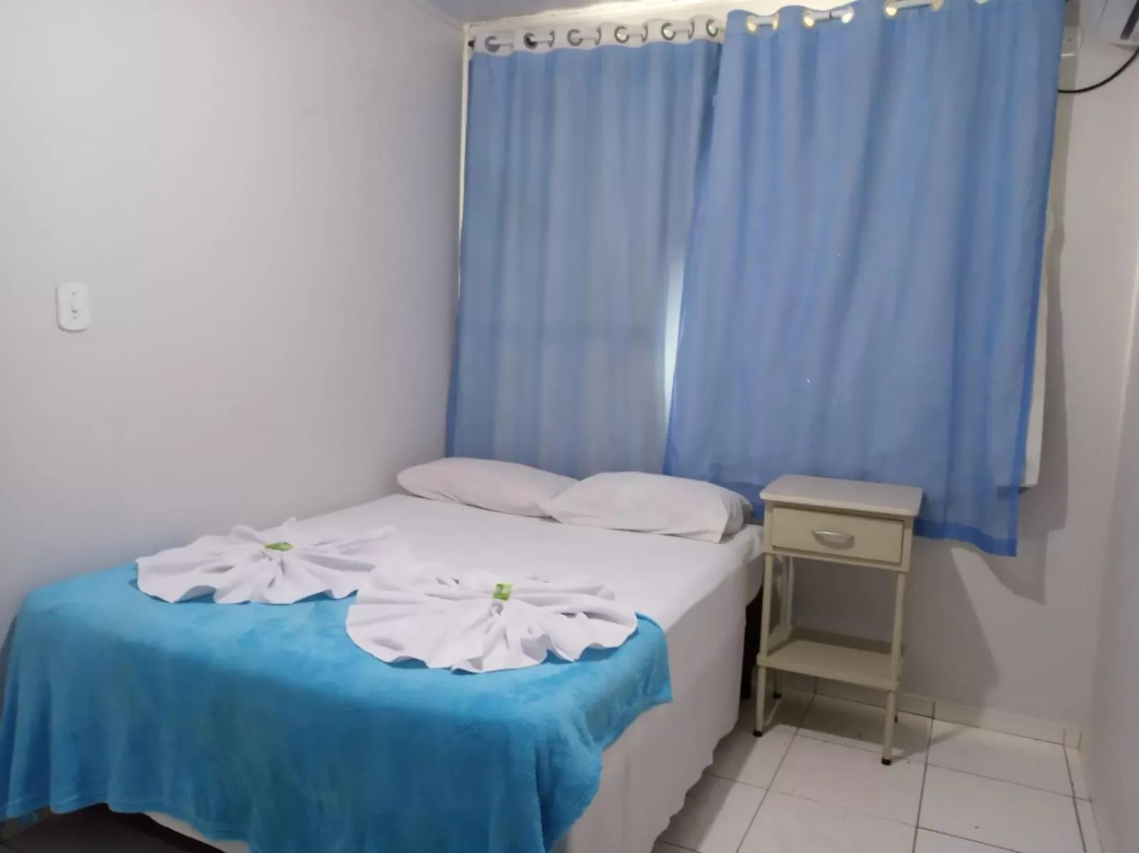 Bed in Pousada Murilo centro foz