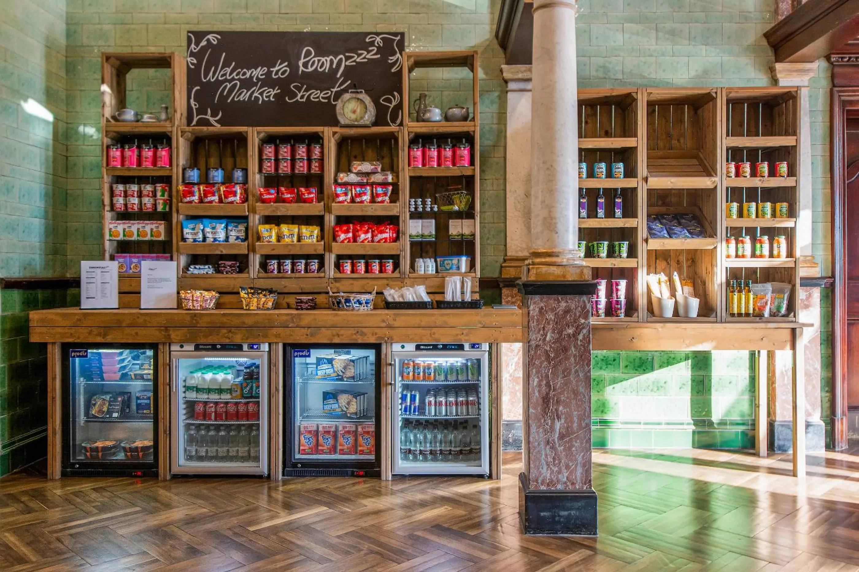 Shopping Area in Roomzzz Manchester Victoria