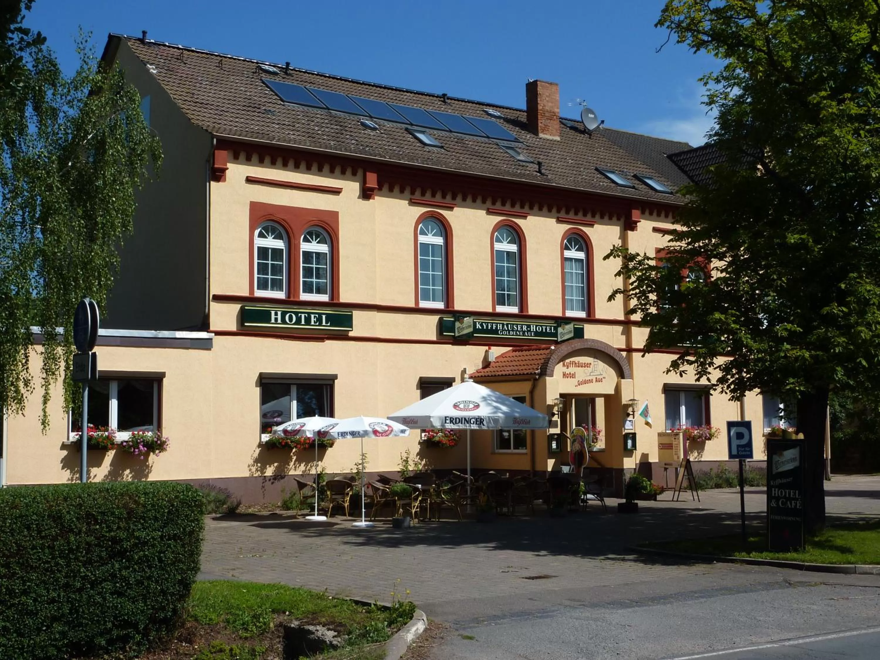 Property building in Kyffhäuserhotel "Goldene Aue"