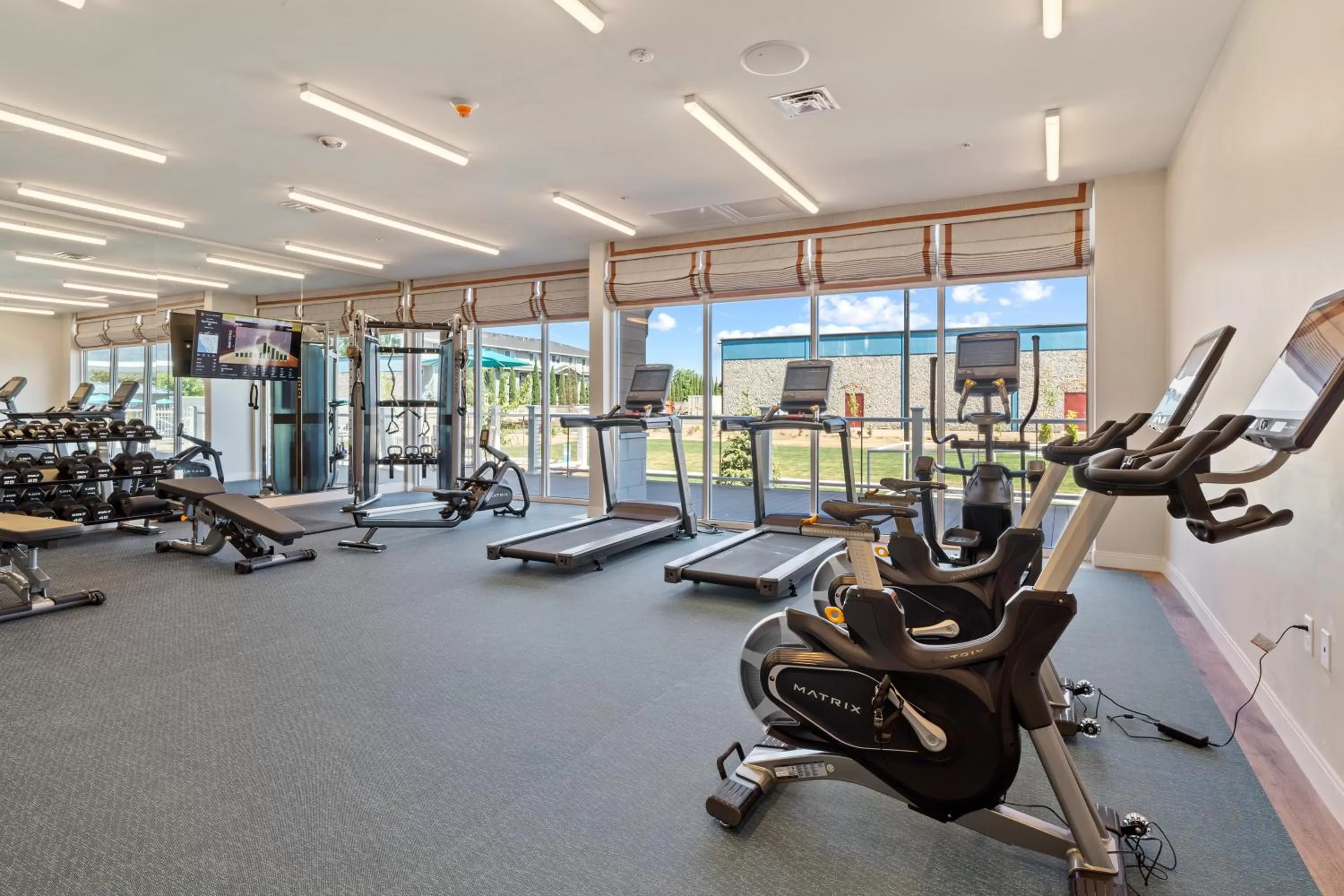 Fitness centre/facilities in Compass by Margaritaville Medford