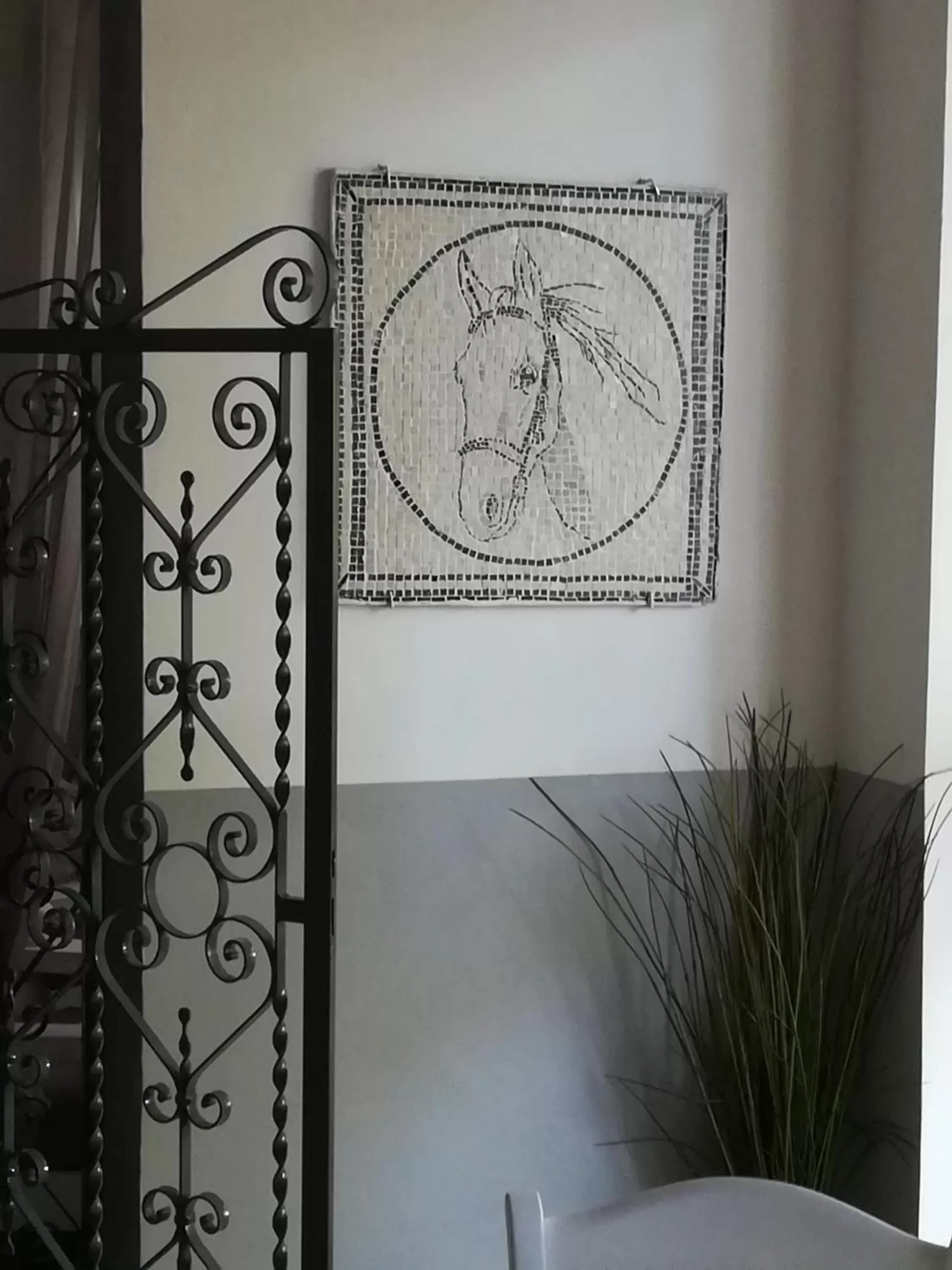 Decorative detail in Hotel Panorama