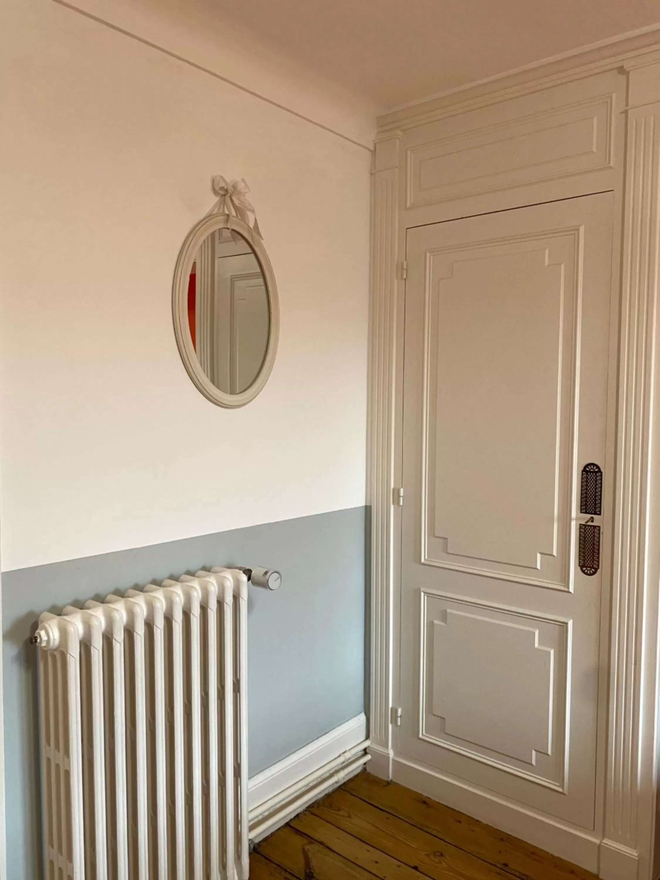 Bedroom in Chambres d'Hôtes Au coin du spa