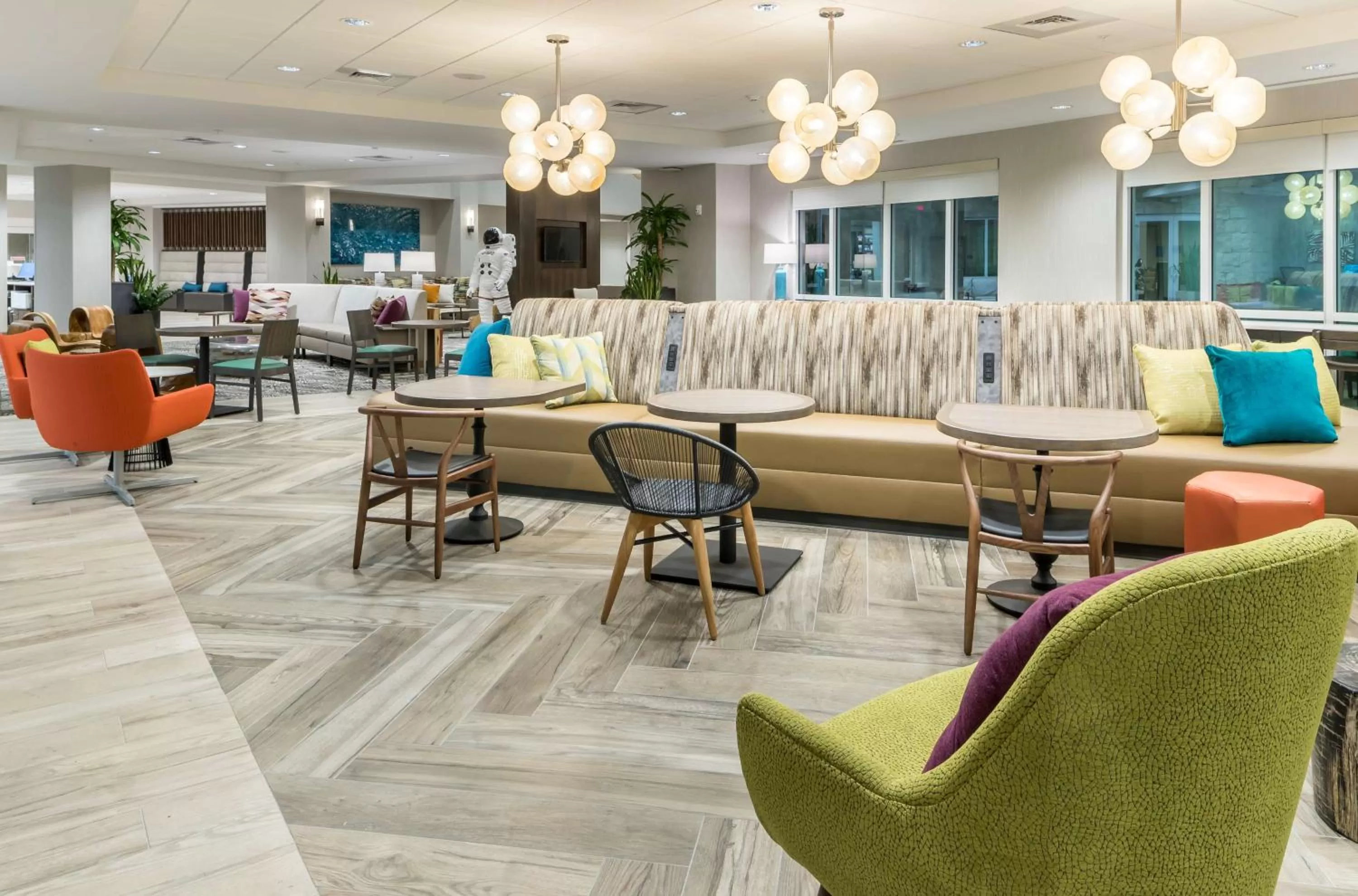 Lobby or reception in Home2 Suites By Hilton Cape Canaveral Cruise Port