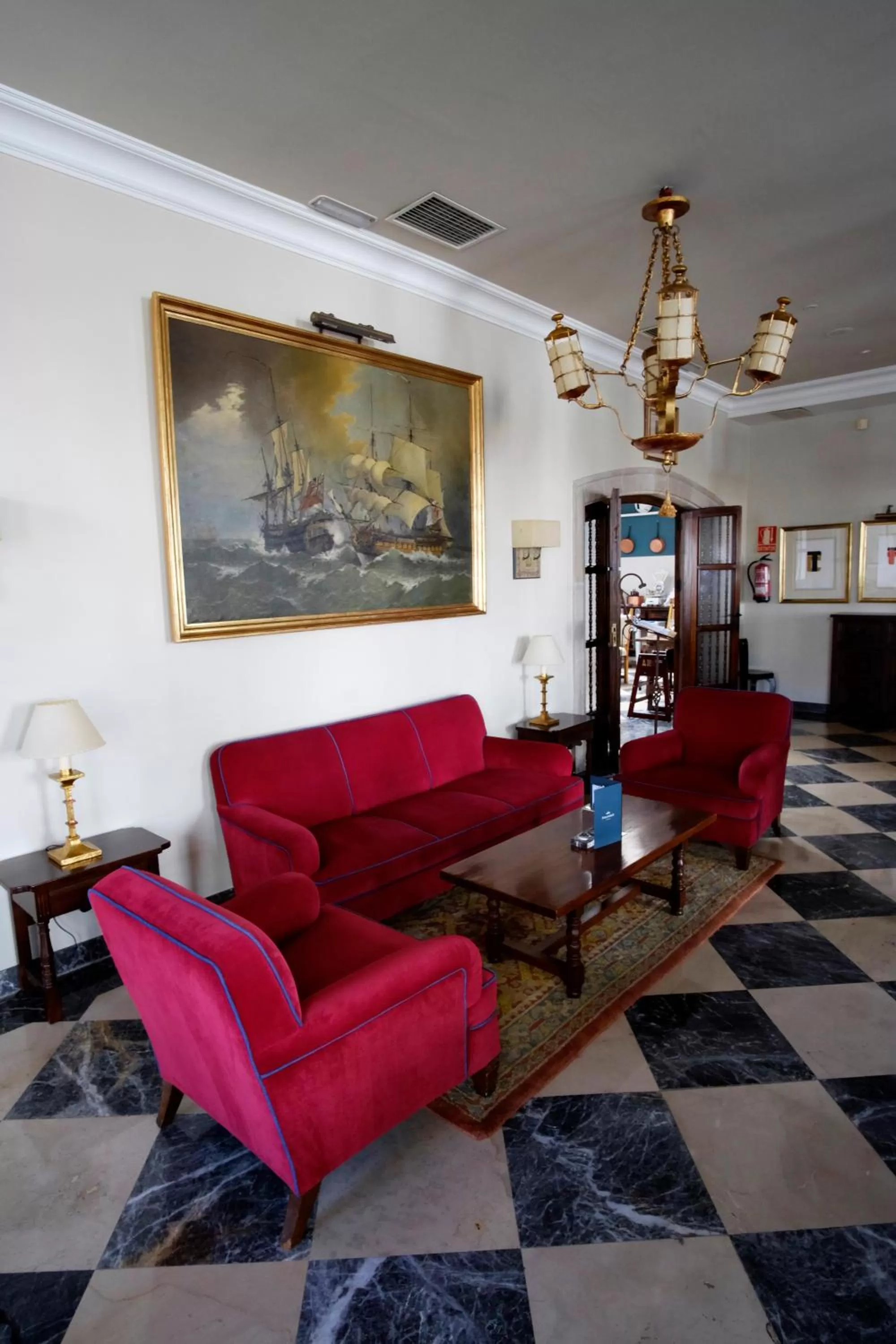 Lounge or bar in Parador de Ferrol