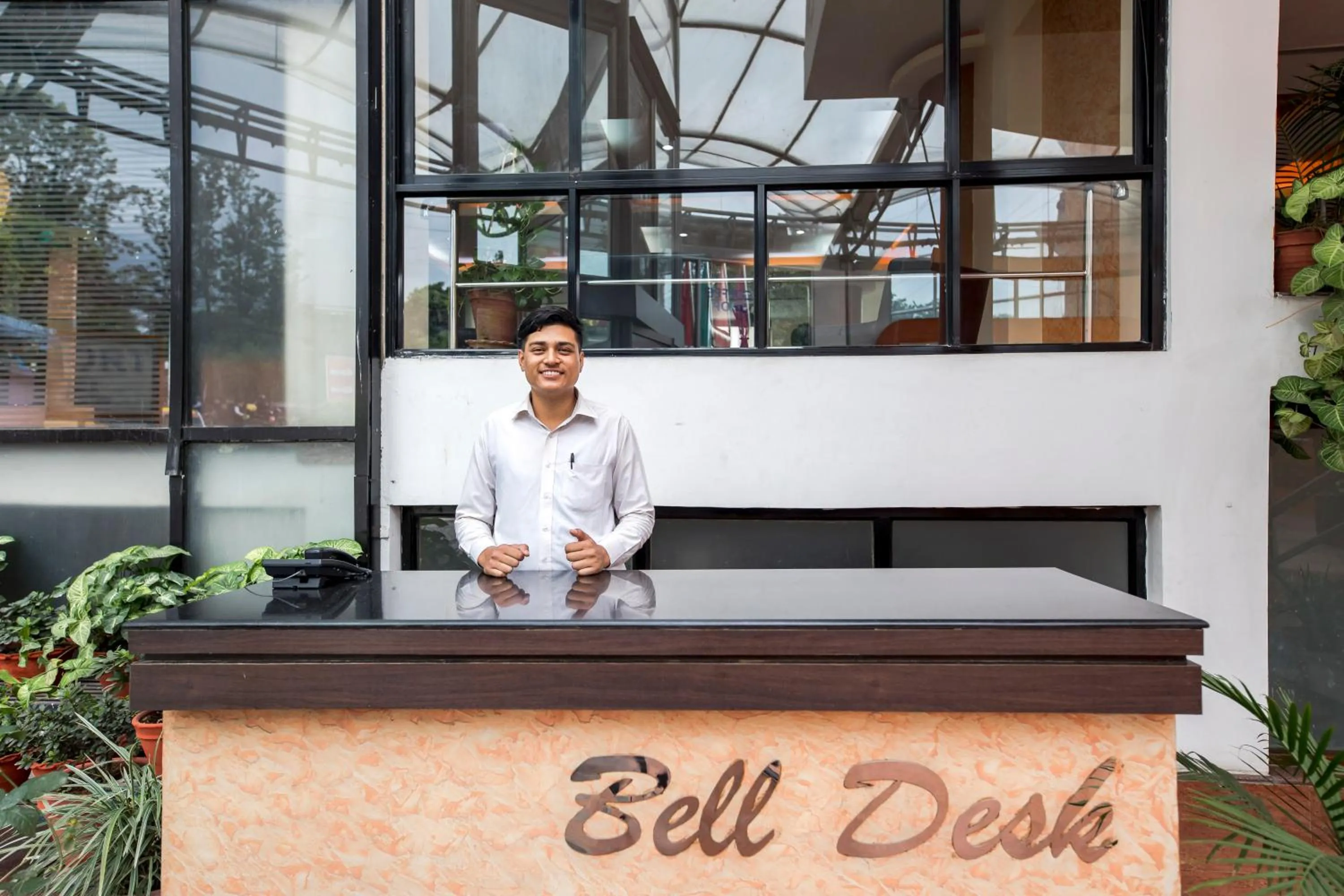 Lobby/Reception in Airport Hotel