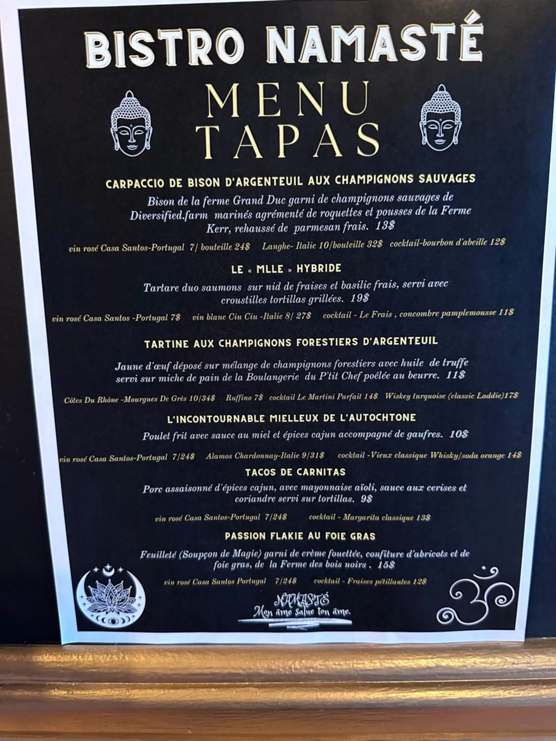 Gîte et Bistro Jazz Namasté