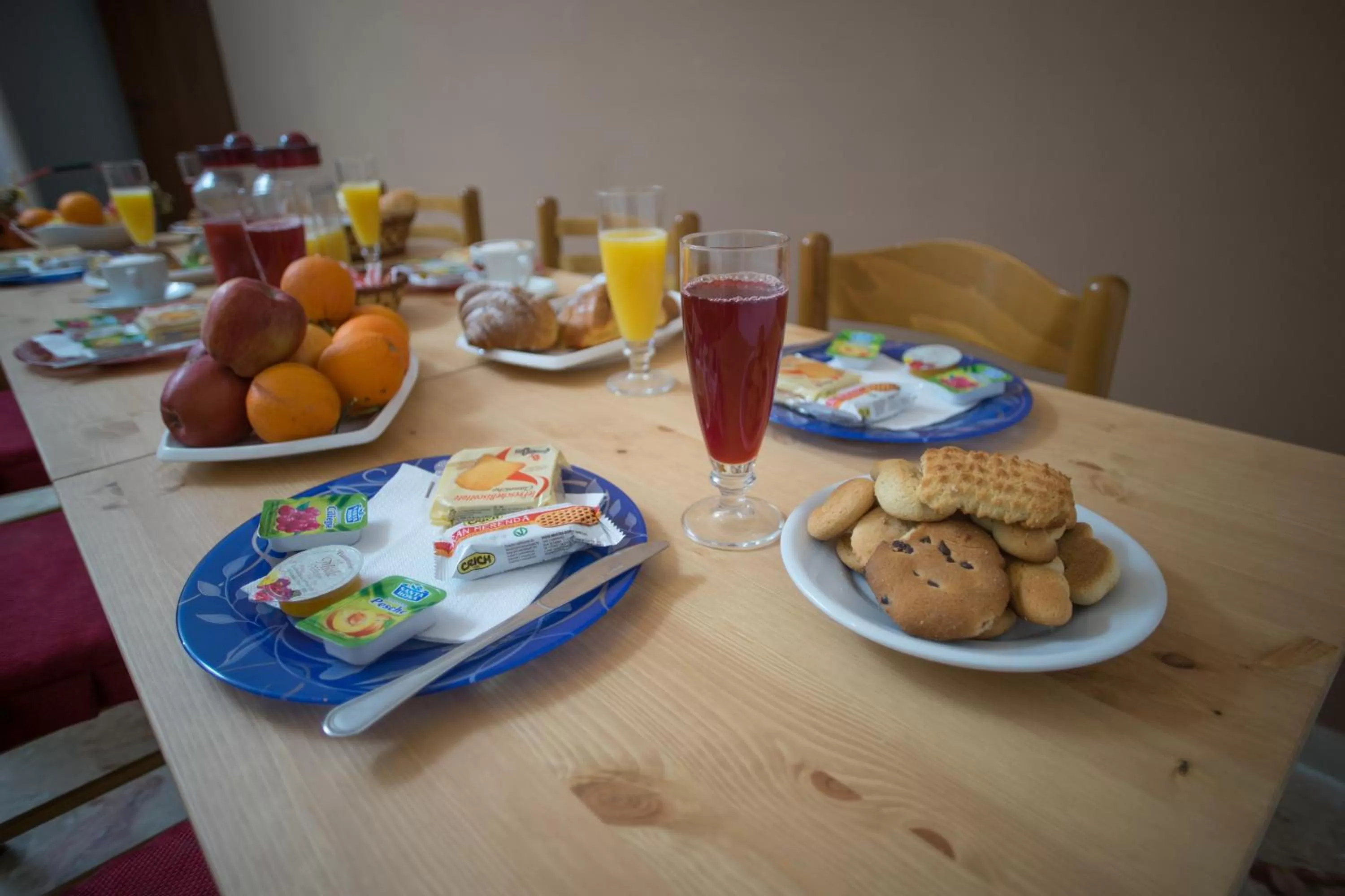 Food in B&B Kolymbetra