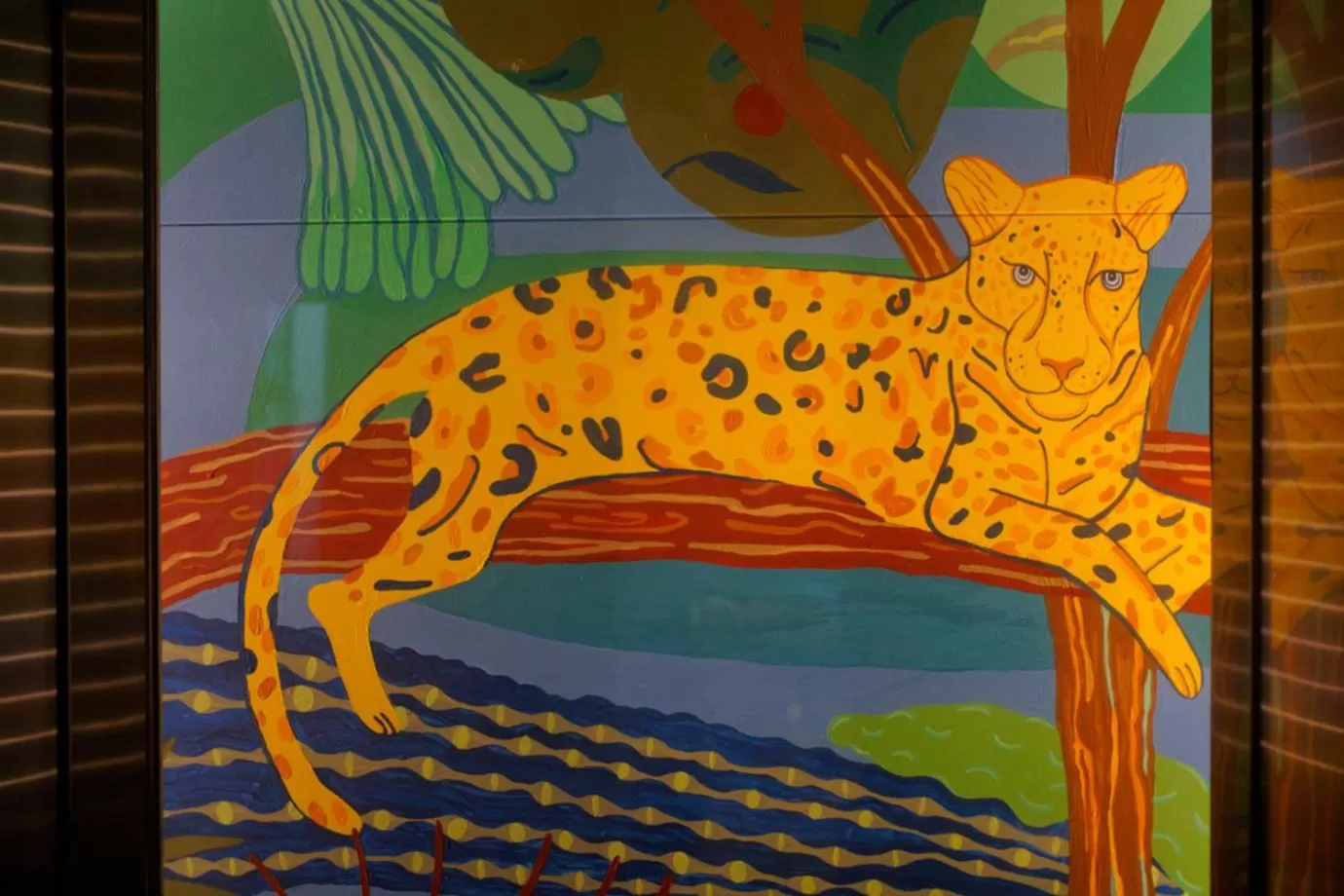 Decorative detail in Hotel Soloha at Chinatown