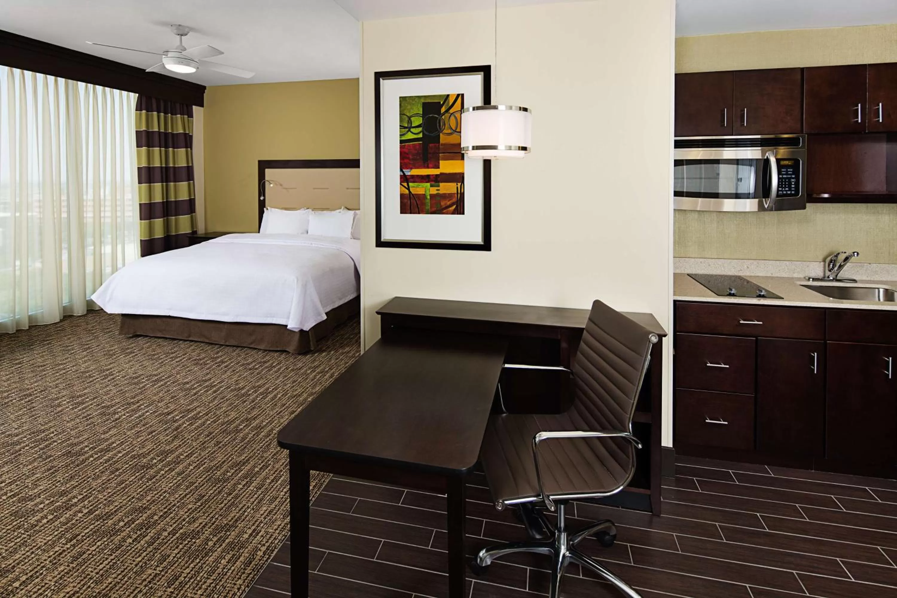 King Studio-Disability Access/Roll in Shower/Non-Smoking in Homewood Suites Dallas Downtown