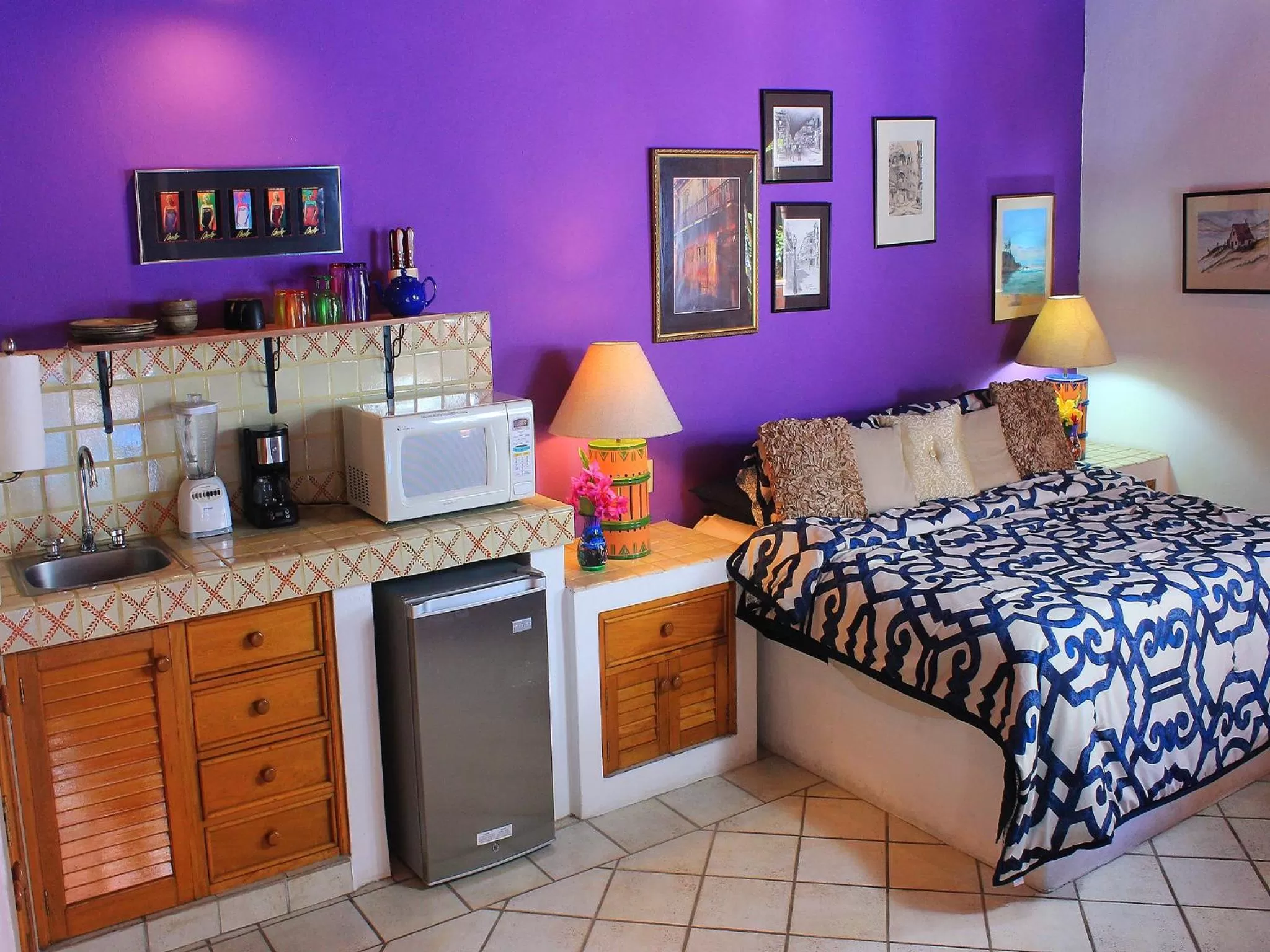 Kitchen or kitchenette in Hacienda Escondida Puerto Vallarta